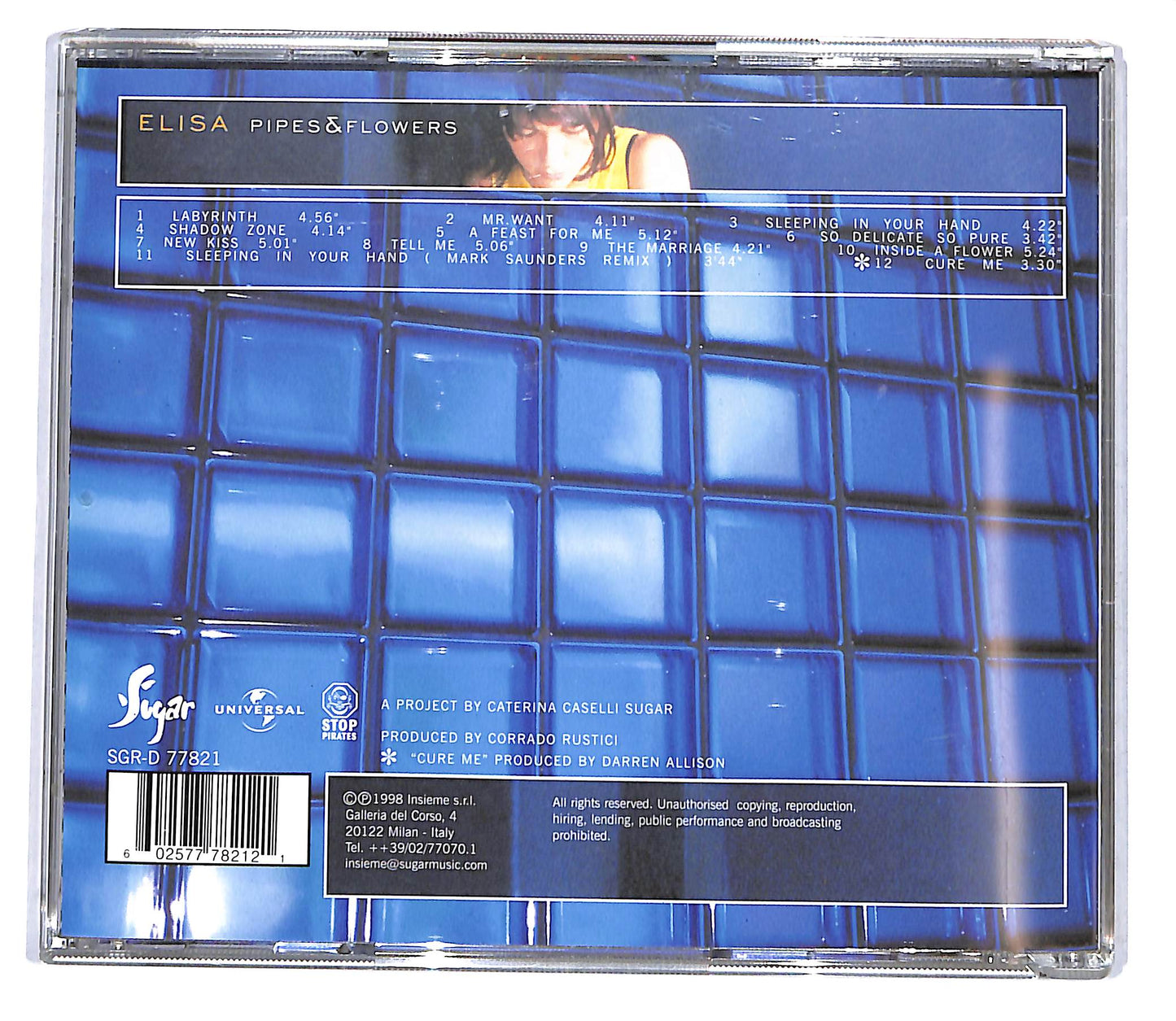 EBOND Elisa - Pipes & Flowers CD CD120002
