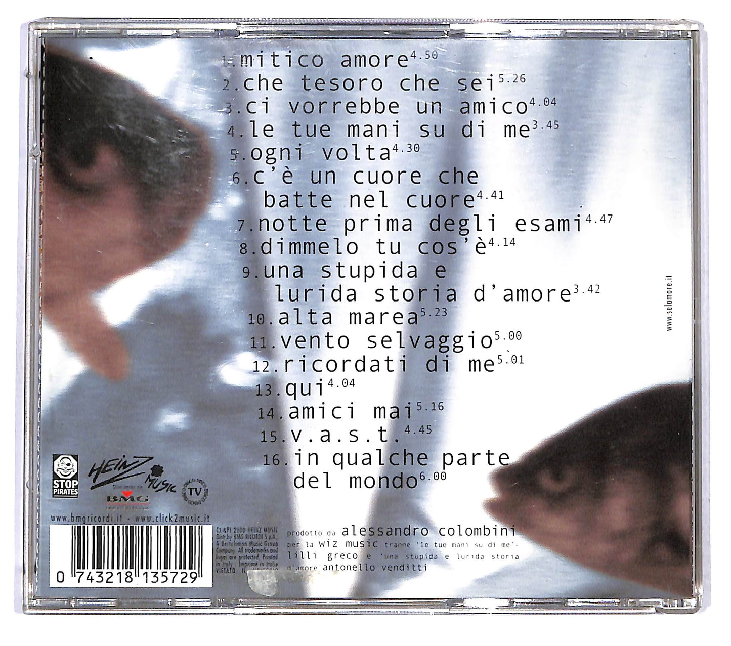 EBOND Antonello Venditti - Se L'Amore E Amore CD CD120013