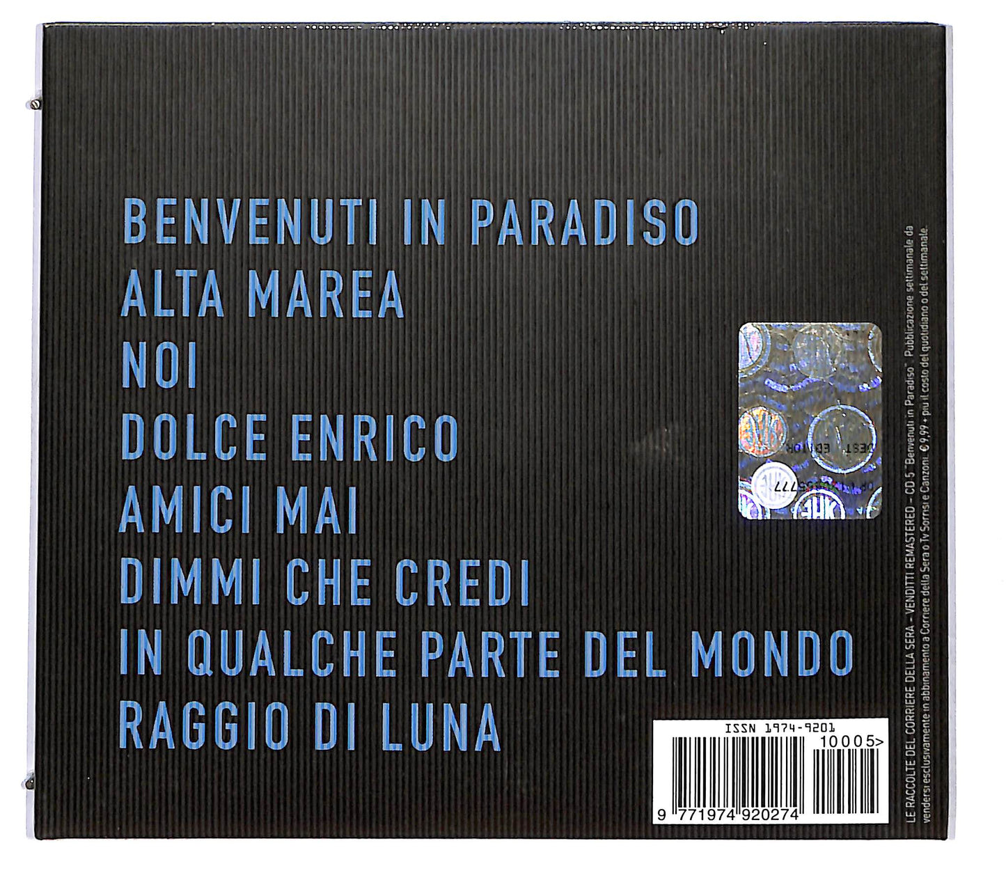 EBOND Antonello Venditti - Benvenuti In Paradiso EDITORIALE CD CD120031