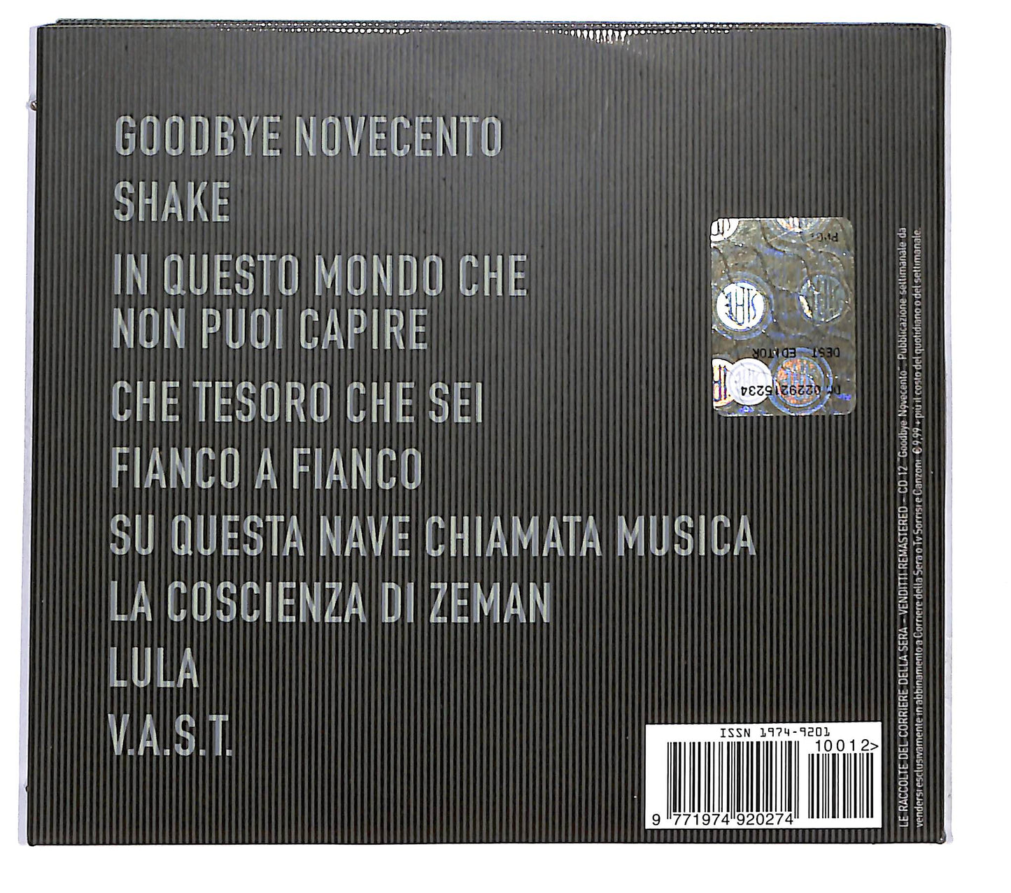 EBOND Antonello Venditti - Goodbye N9vecento EDITORIALE CD CD120036