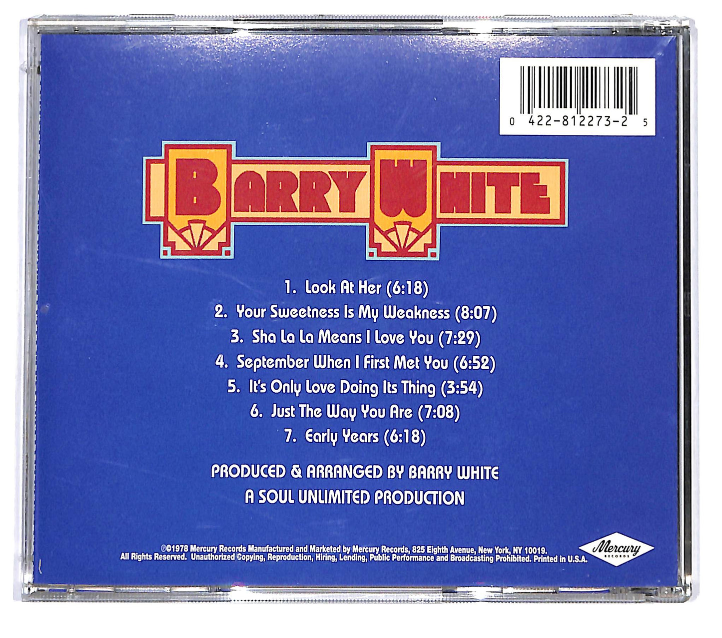 EBOND Barry White - The Man CD CD120050