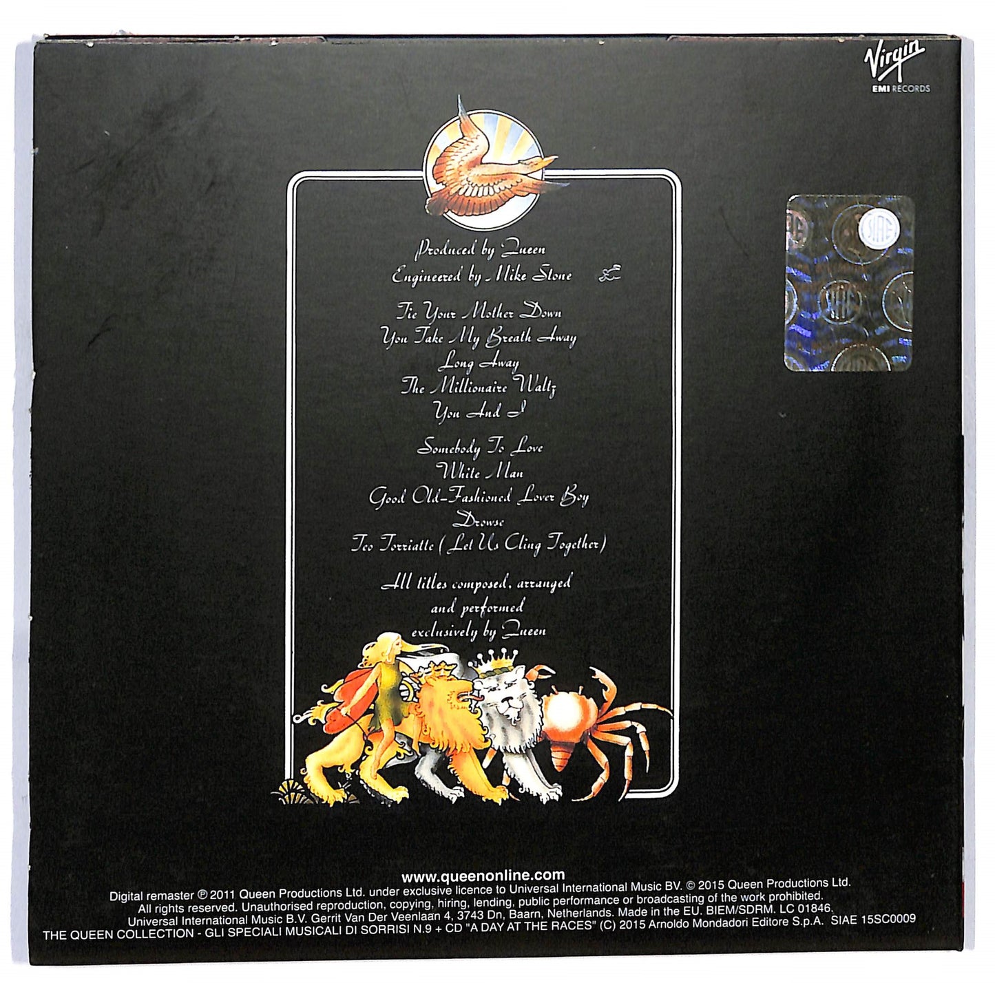 EBOND Queen - A Day At The Races EDITORIALE CD CD120056