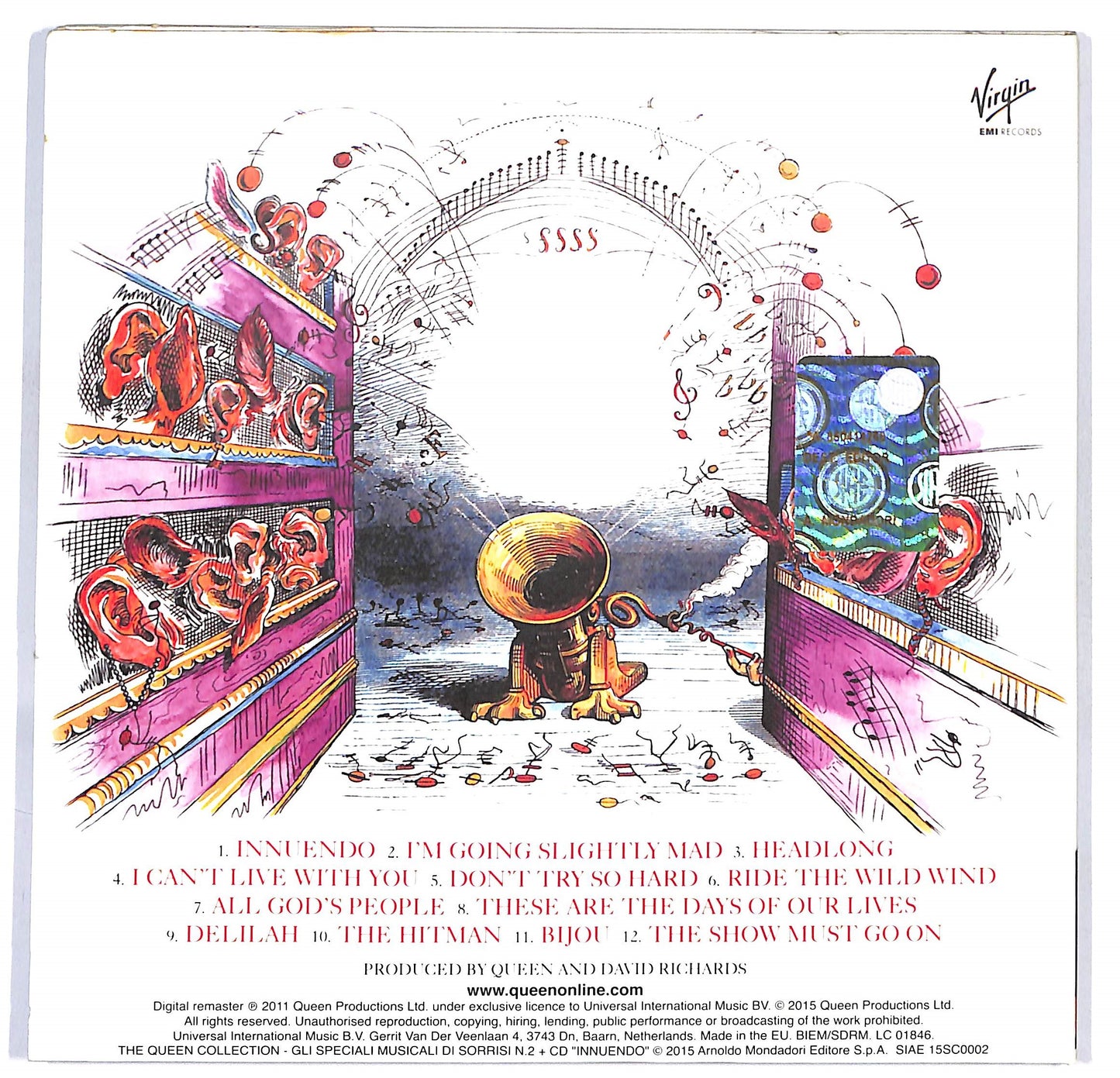 EBOND Queen - Innuendo EDITORIALE CD CD120069