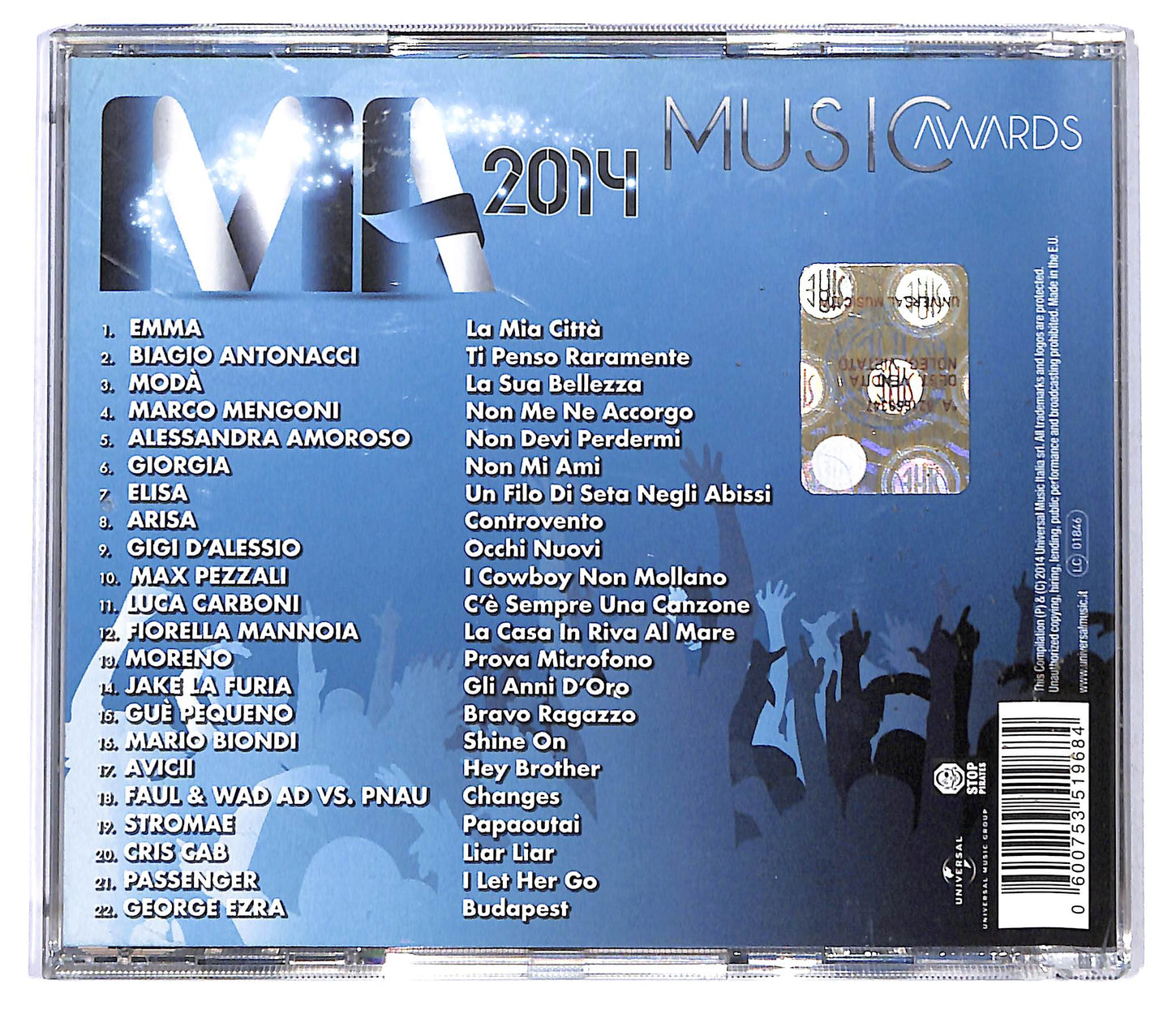 EBOND Various - Artists Music Awards 2014 CD CD120158