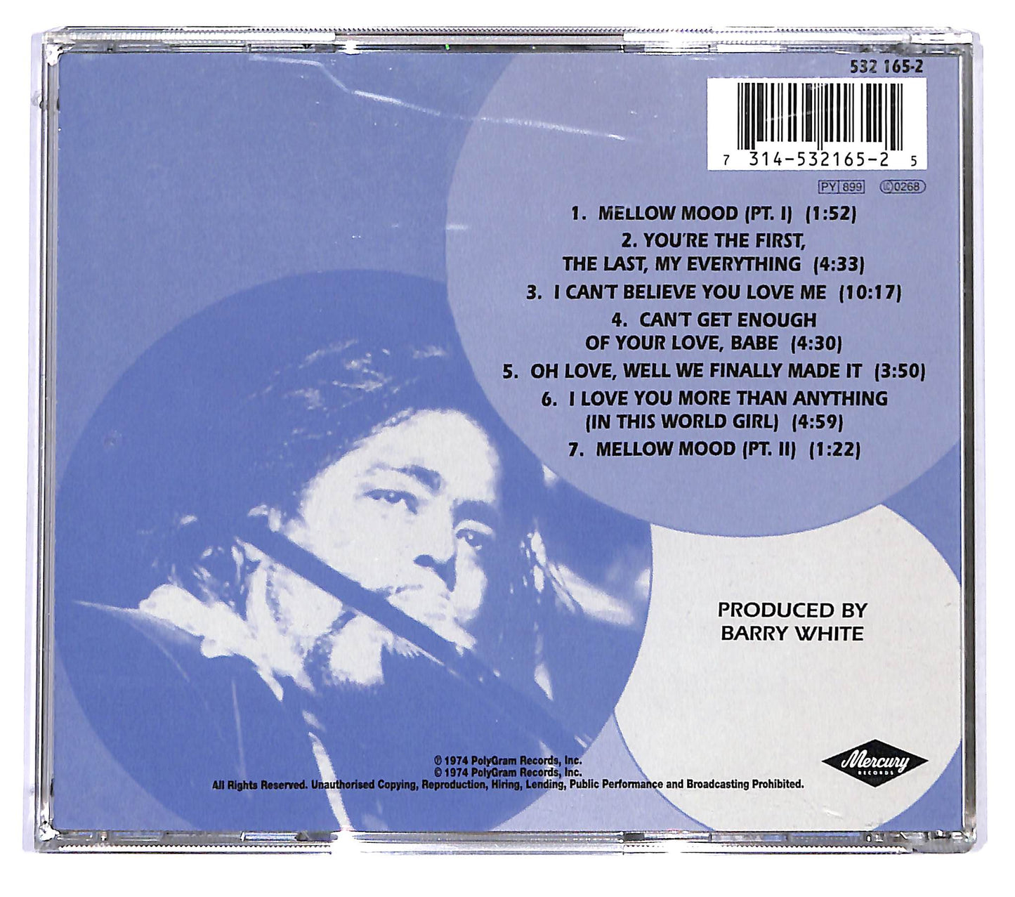 EBOND Barry White - Can't Get Enough CD CD120225