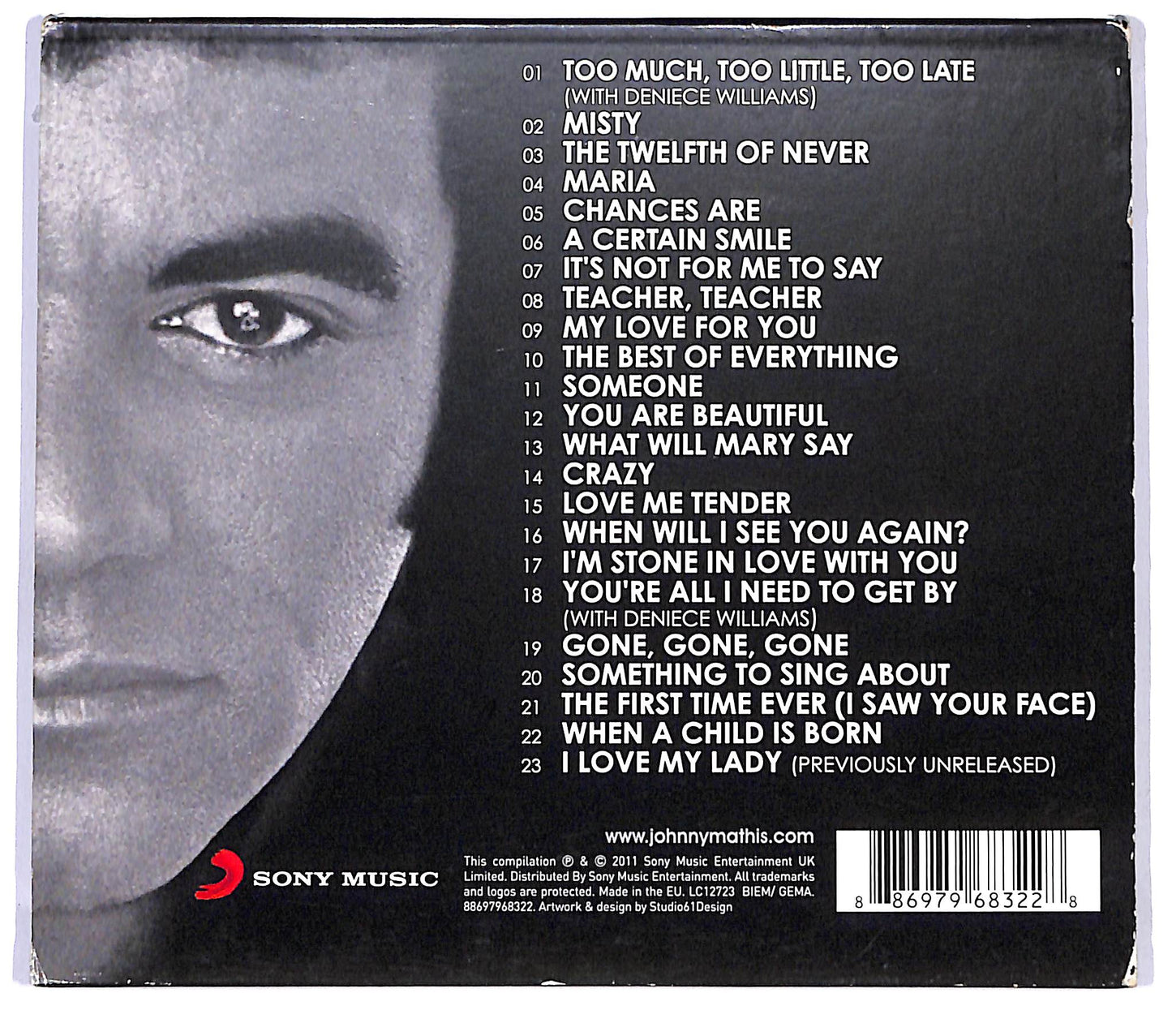EBOND Johnny Mathis - The Ultimate Collection CD CD120227