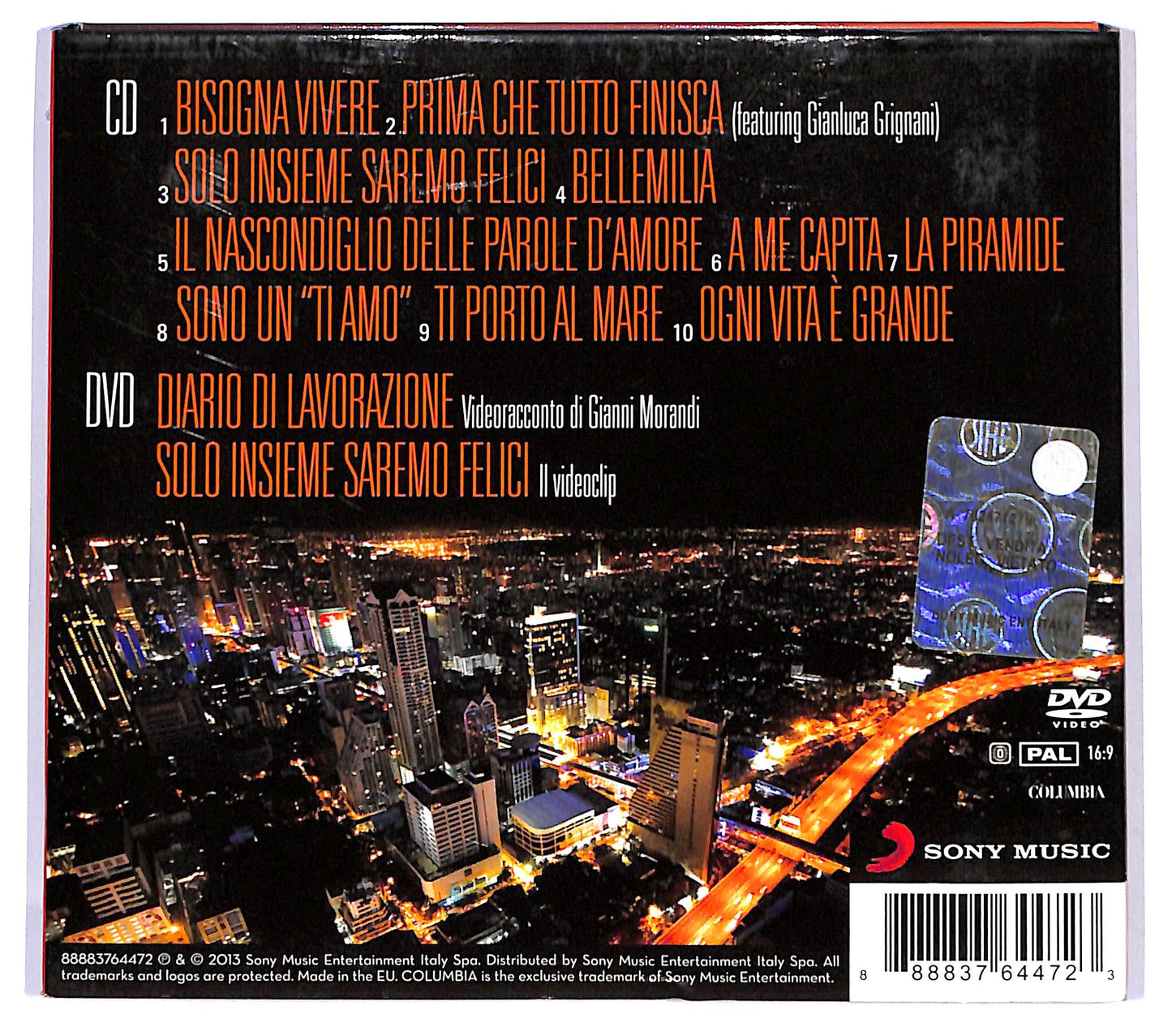 EBOND Gianni Morandi - Bisogna Vivere DIGIPACK CD CD120237