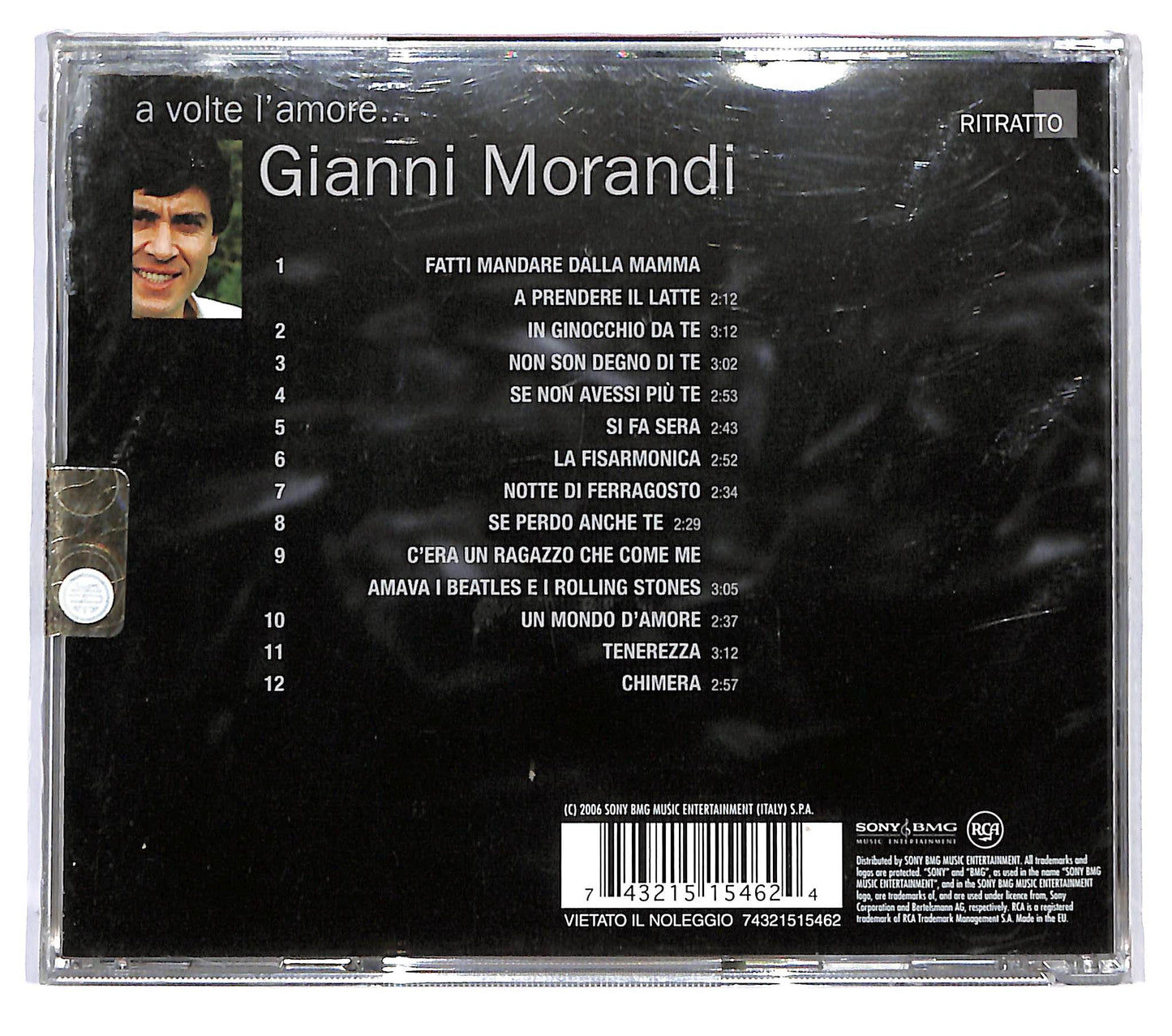 EBOND Gianni Morandi - A Volte L'Amore... CD CD120243