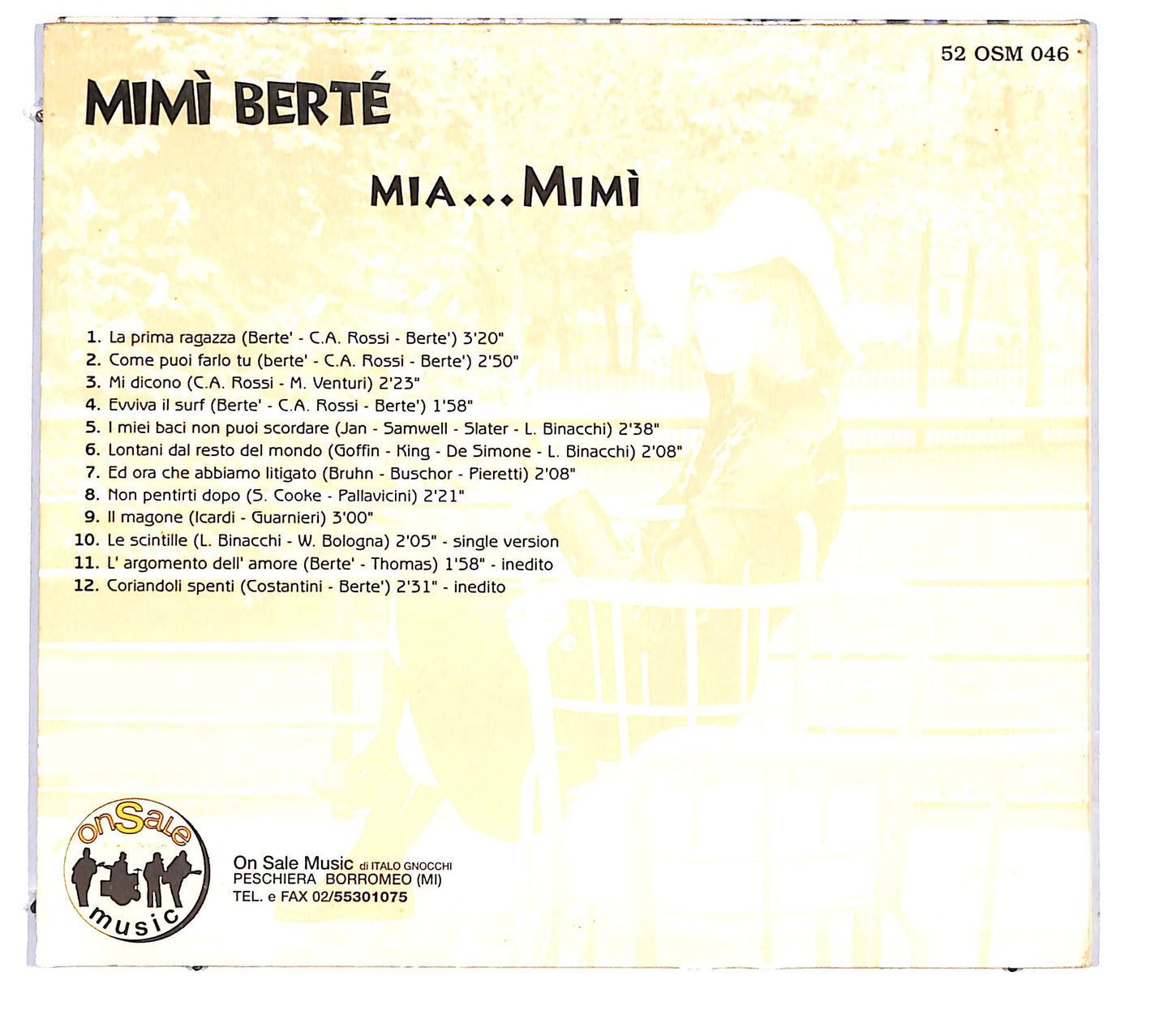 EBOND Mimi Berte - Mia ... Mimi DIGIPACK CD CD120256