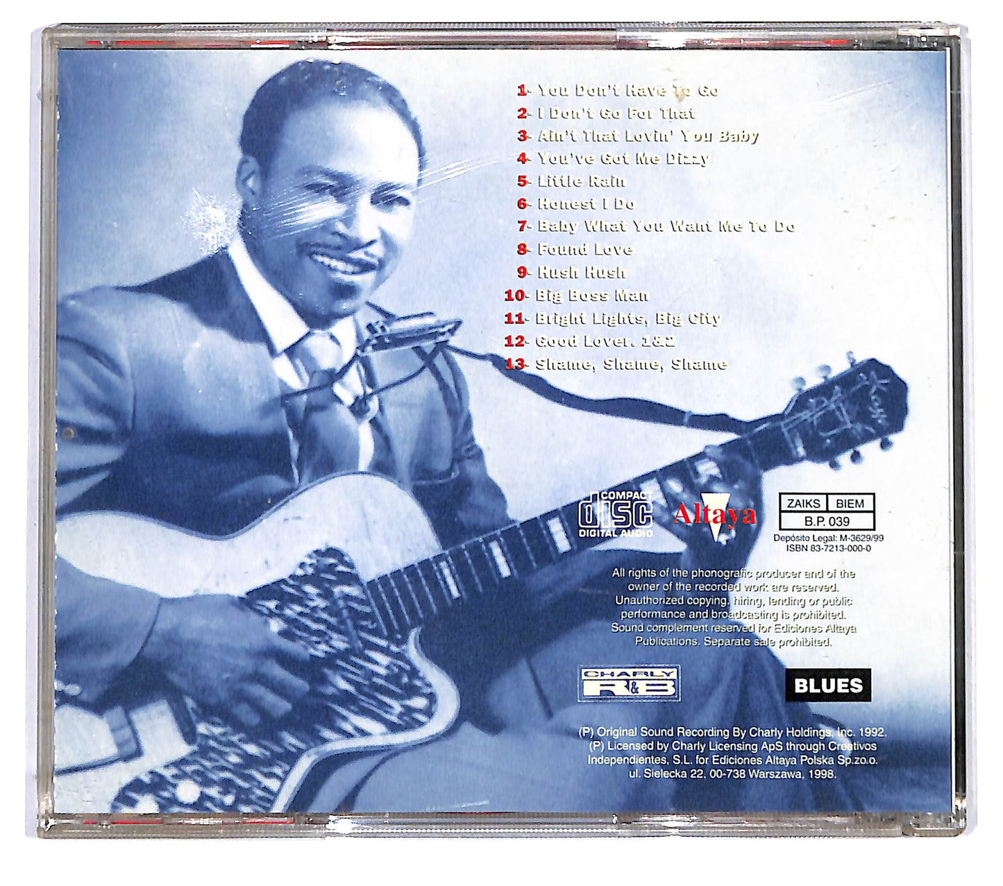 EBOND Jimmy Reed - Bright Lights, Big City CD CD120343