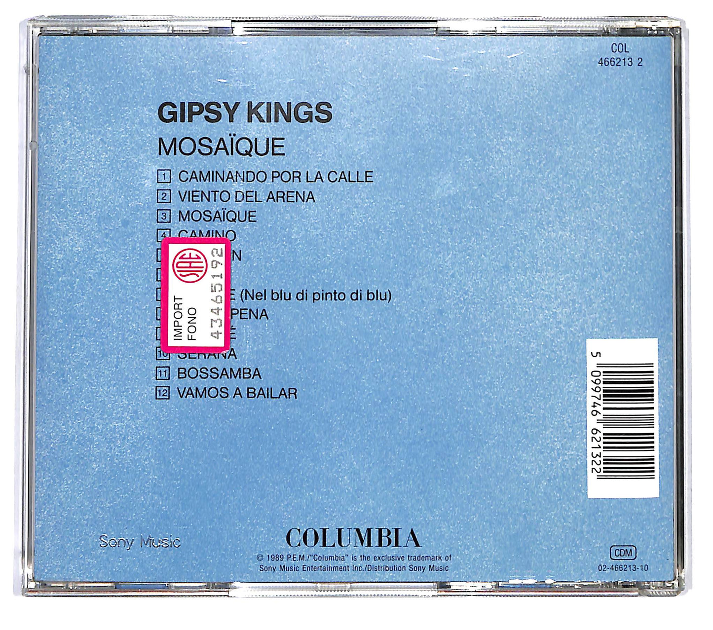 EBOND Gipsy Kings - Mosaique CD CD120423
