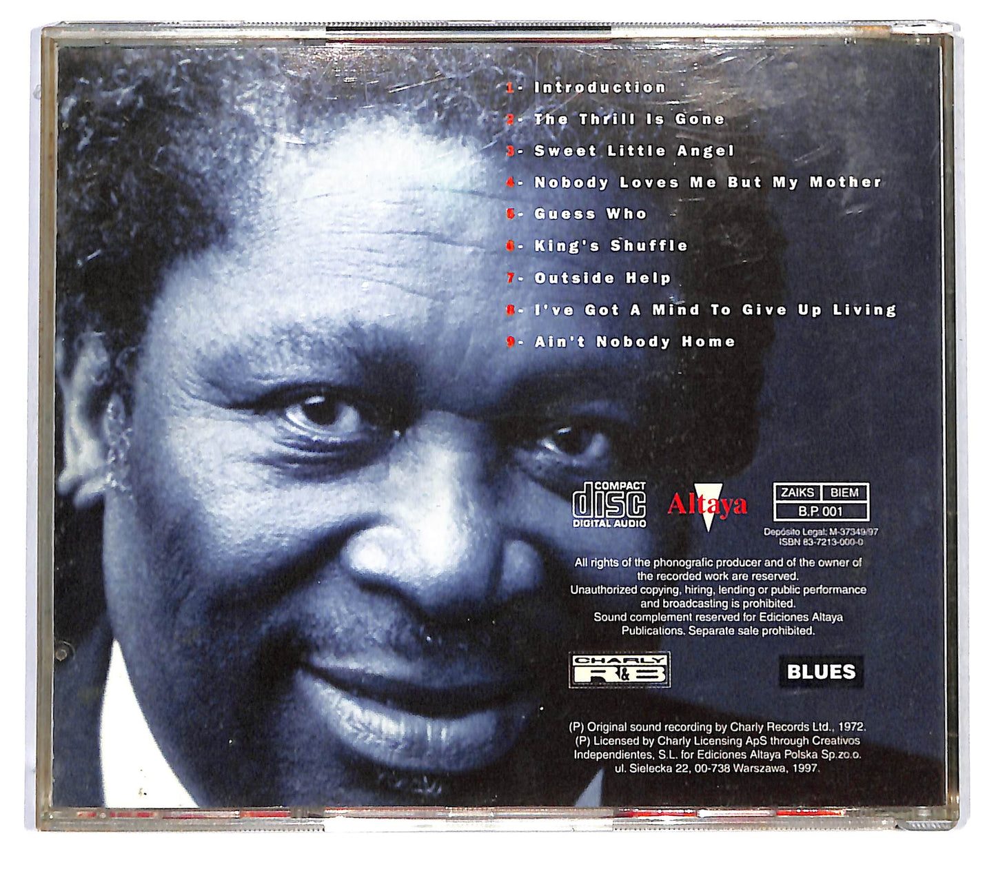 EBOND B.B. King - Kansas City, 1972 CD CD120432