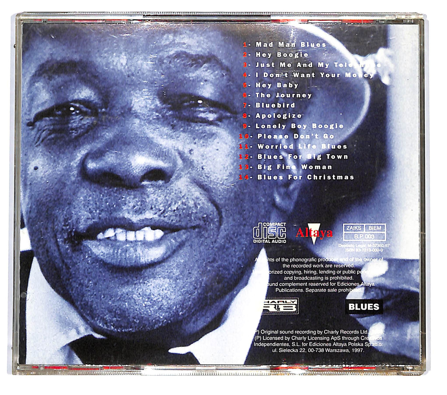 EBOND John Lee Hooker - Blues For Big Town CD CD120437