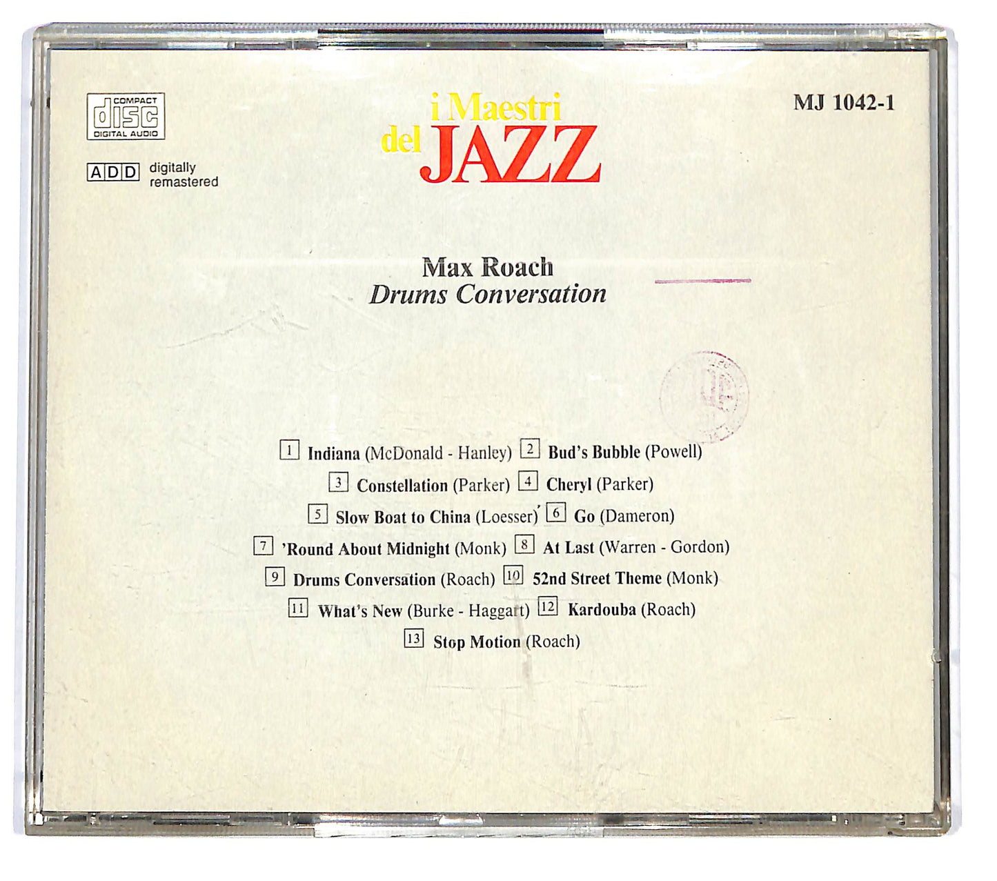 EBOND Max Roach - Drums Conversation CD CD120439