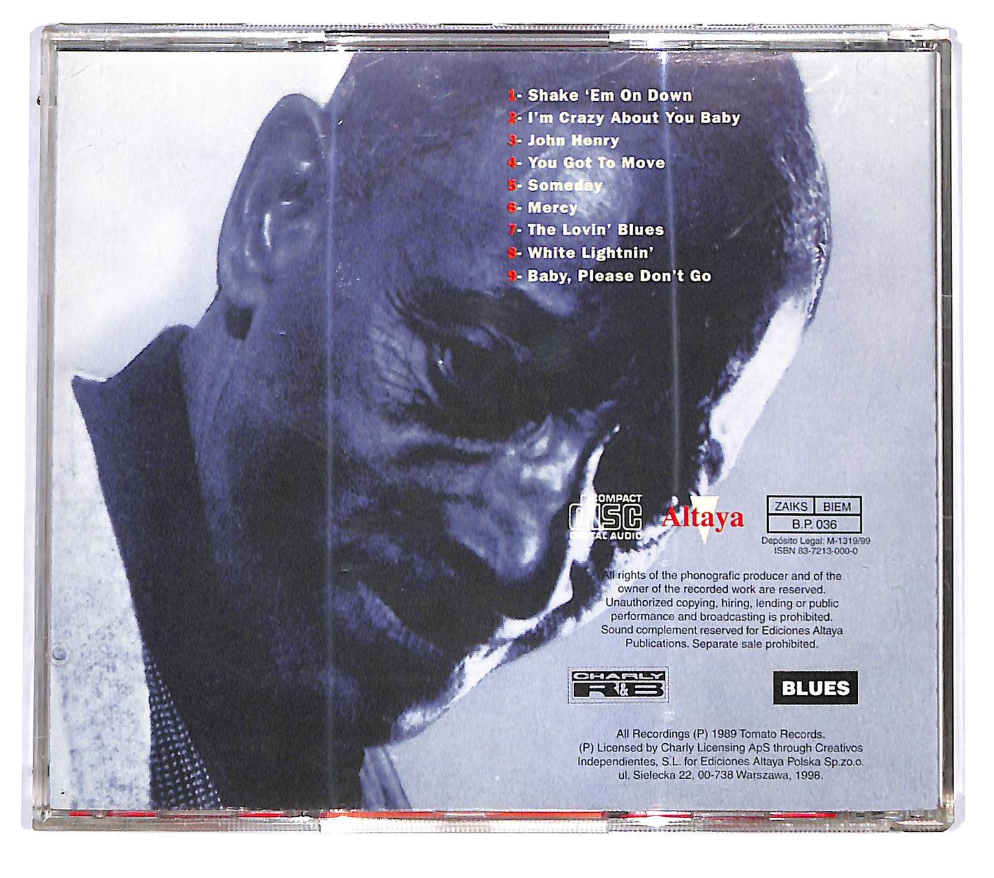 EBOND Fred McDowell - Shake 'Em On Down CD120508