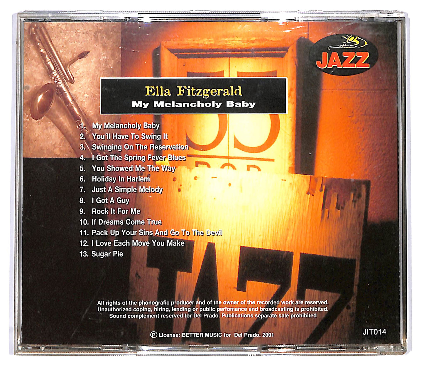 EBOND Ella Fitzgerald - My Melancholy Baby CD CD120512