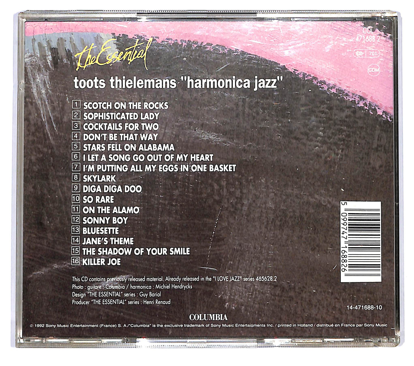 EBOND Toots Thielemans - Harmonica Jazz CD CD120540