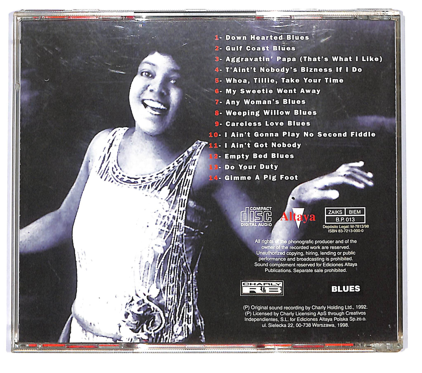 EBOND Bessie Smith - Empress Of The Blues CD CD120544