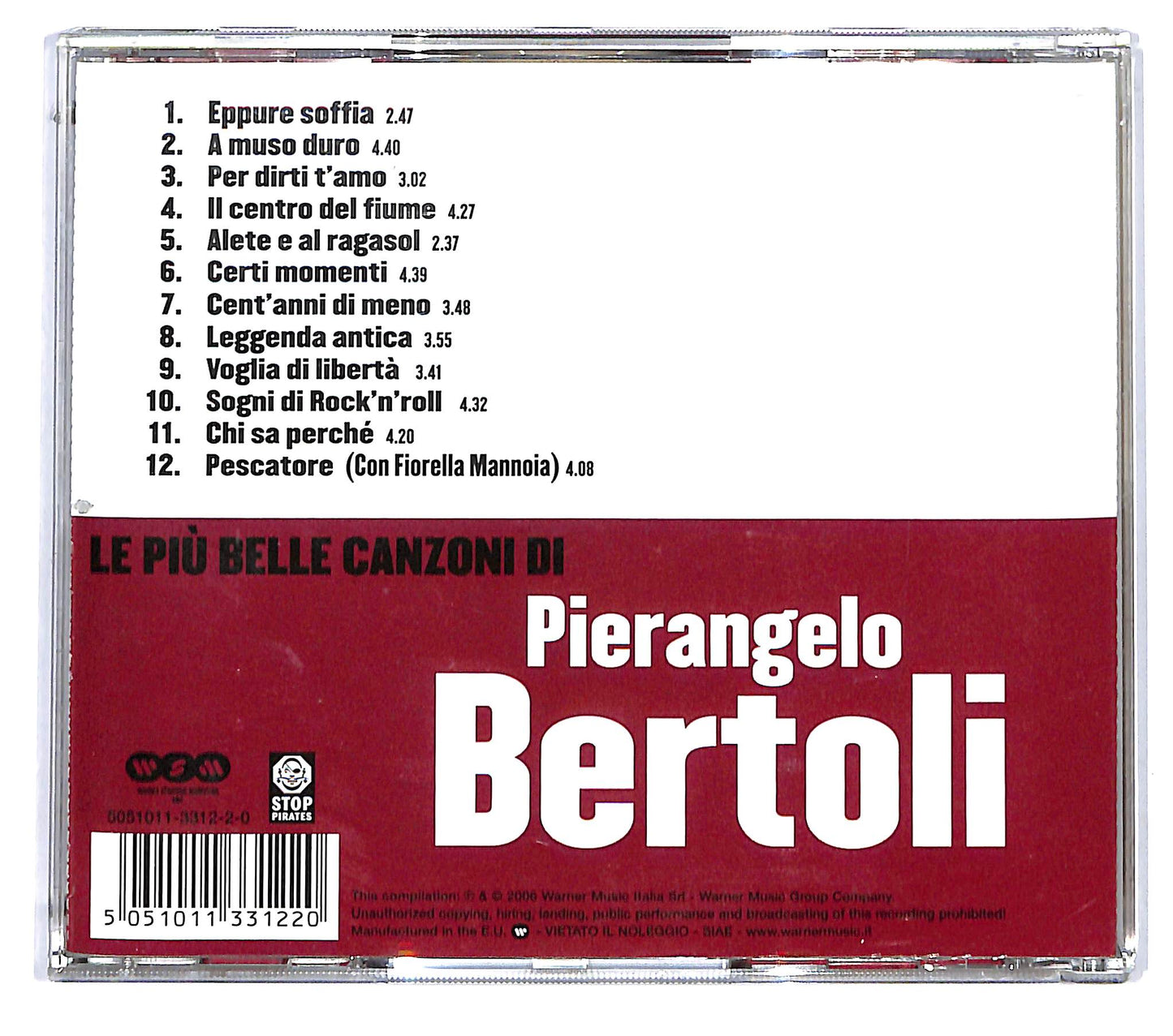 EBOND Pierangelo Bertoli - Le Piu Belle Canzoni Di CD CD120644