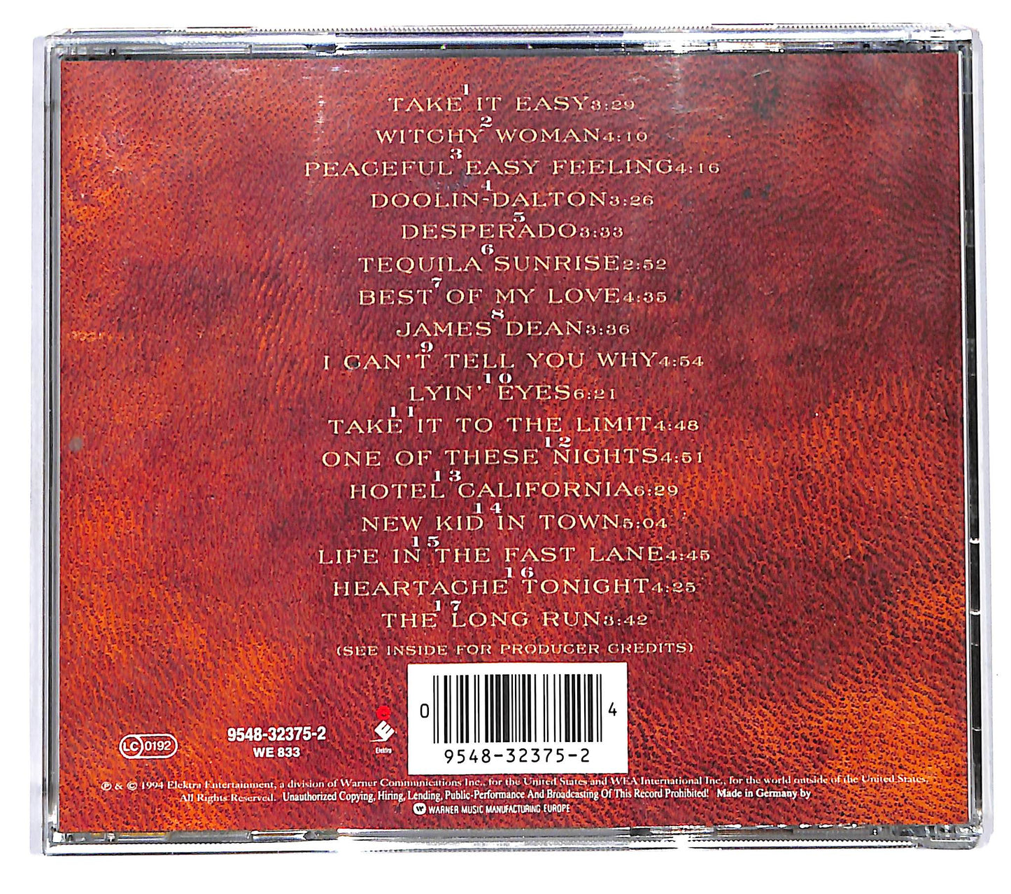 EBOND Eagles - The Very Best Of The Eagles CD CD120833