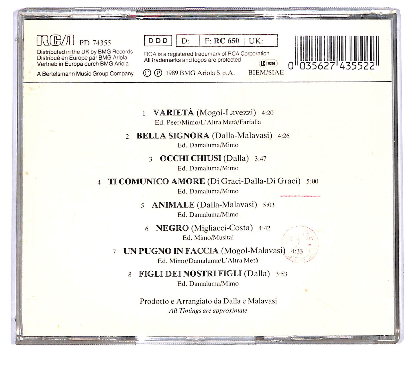 EBOND Gianni Morandi - Varieta CD CD120839