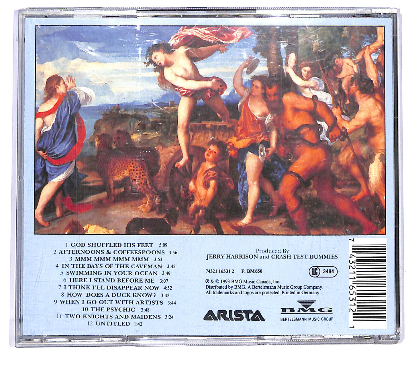 EBOND Crash Test Dummies - God Shuffled His Feet CD CD120843