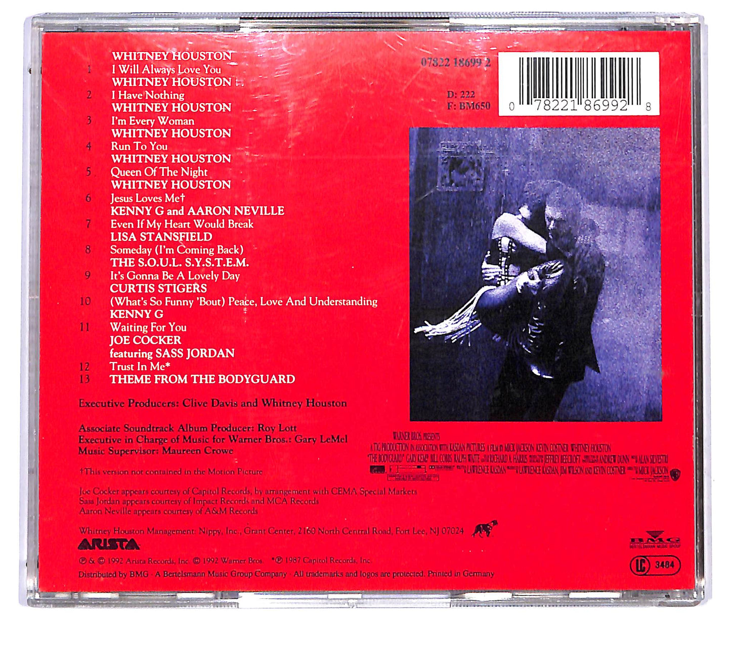 EBOND Various - The Bodyguard (Original Soundtrack Album) CD CD120844