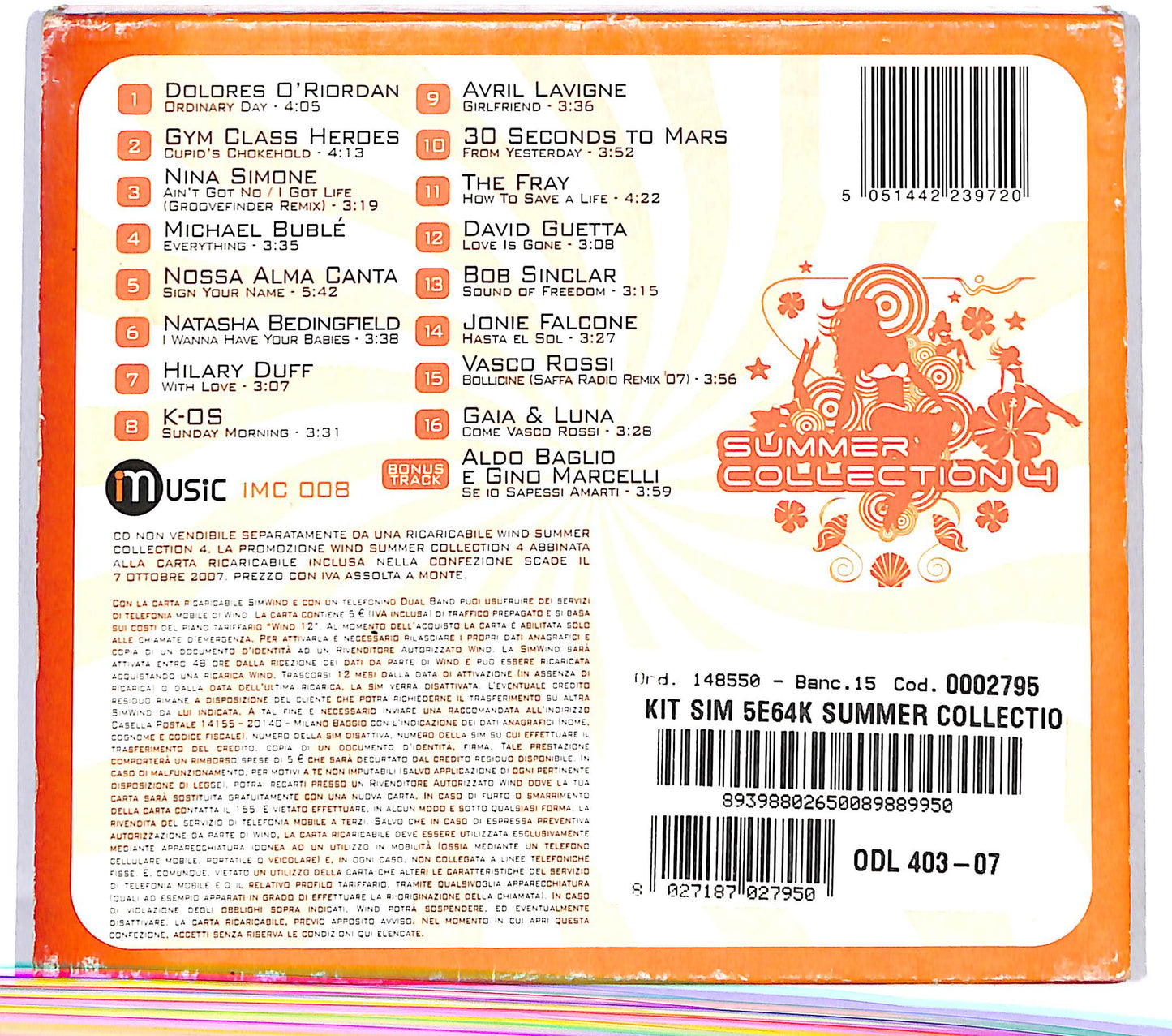 EBOND Various - Summer Collection 4 CD CD120854