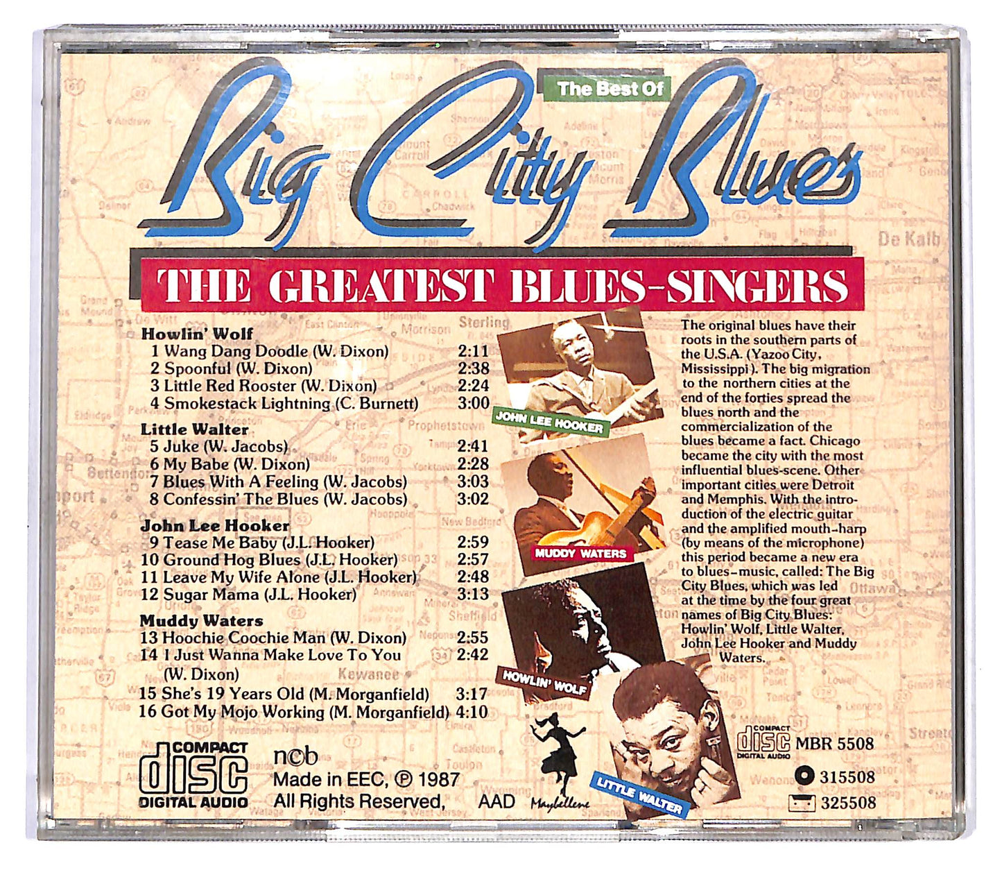 EBOND Various - The Best Of Big City Blues CD CD120862