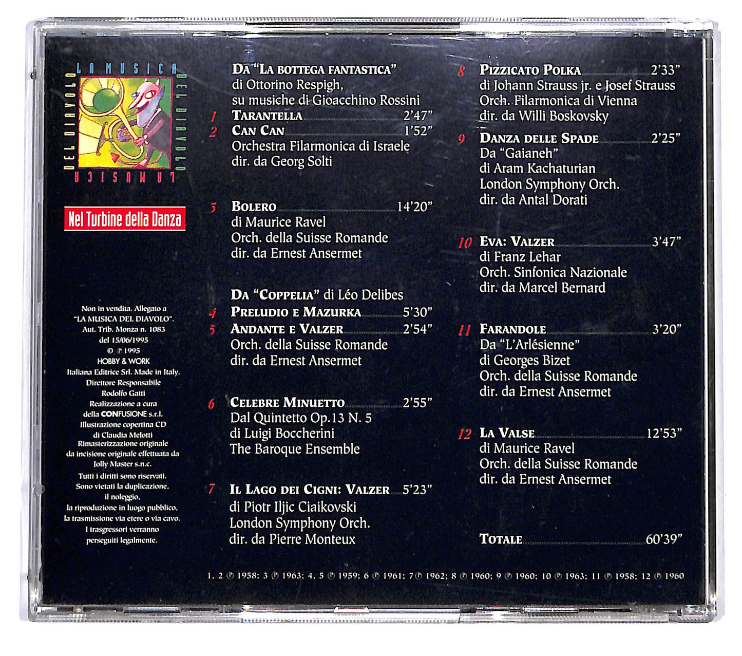 EBOND Various - Nel Turbine Della Danza CD CD120907