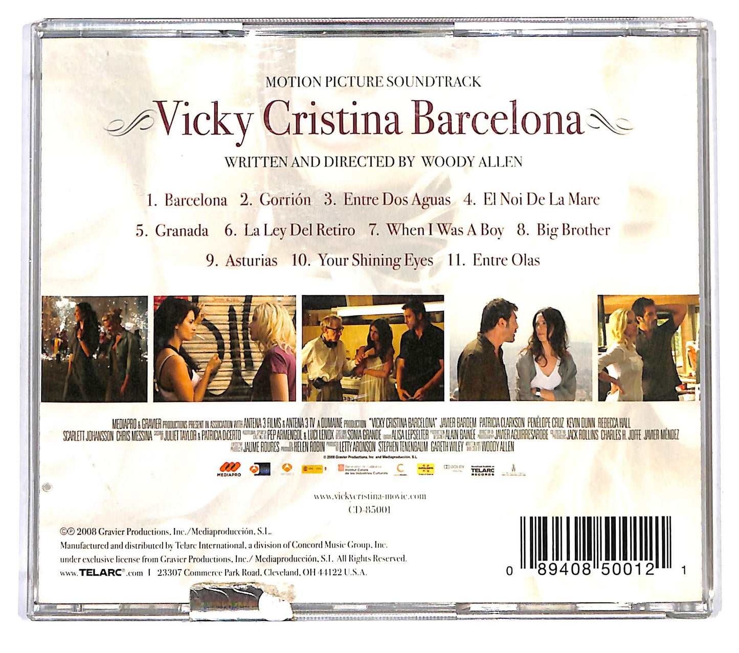 EBOND Various - Vicky Cristina Barcelona (Motion Picture Soundtrack) CD CD120912