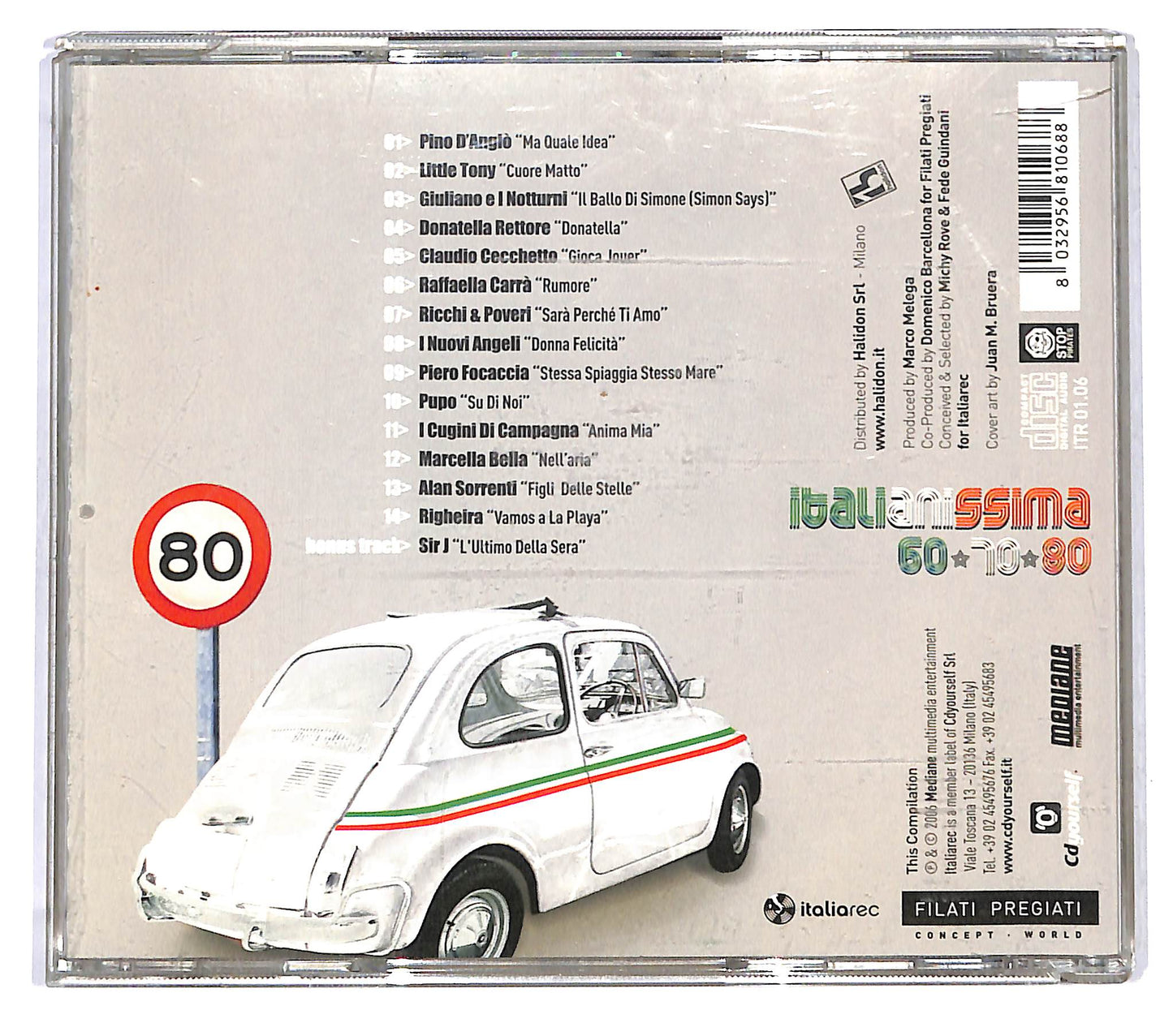 EBOND Various - Italianissima 60 70 80 CD CD120934