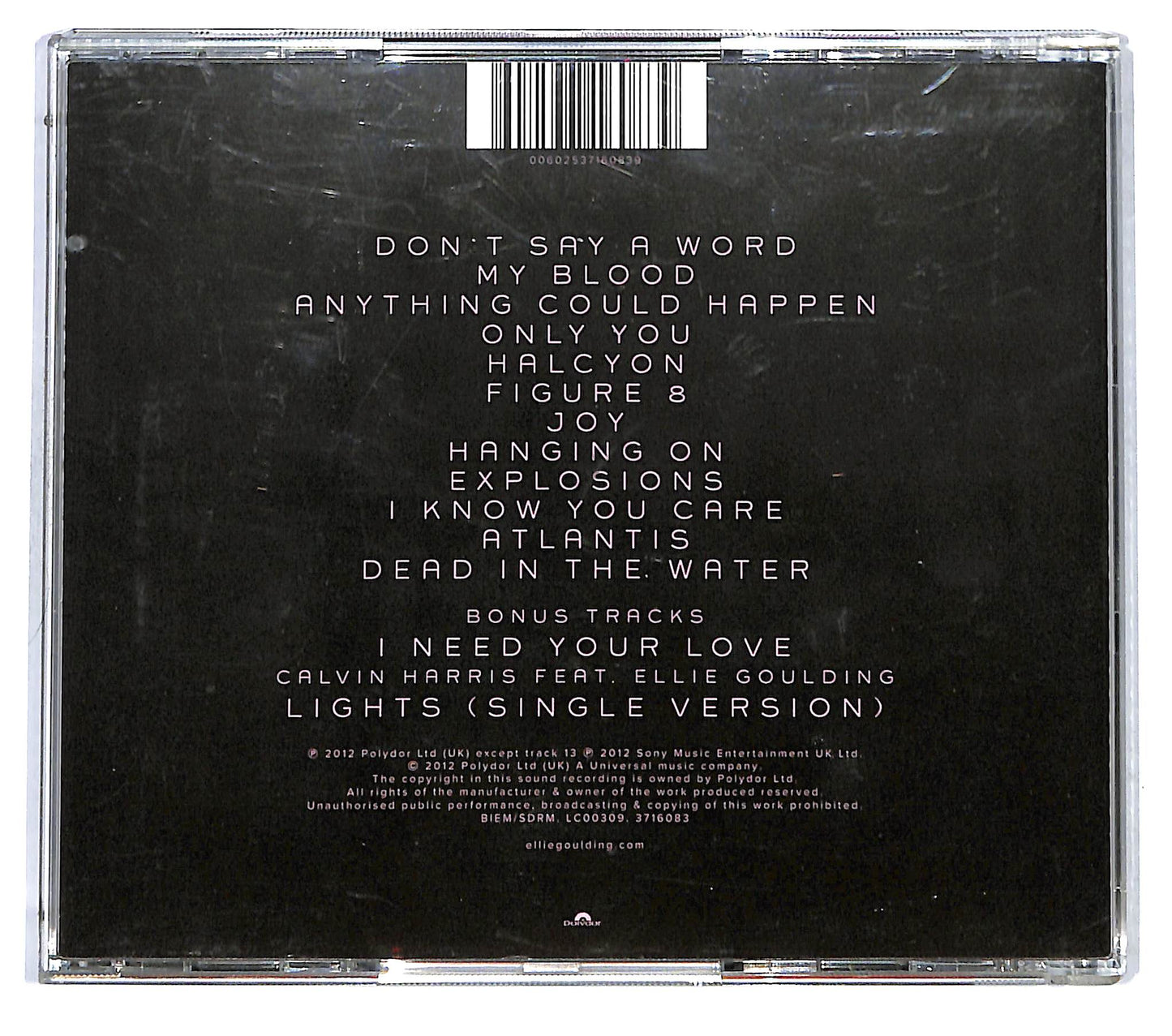 EBOND Ellie Goulding - Halcyon CD CD121020