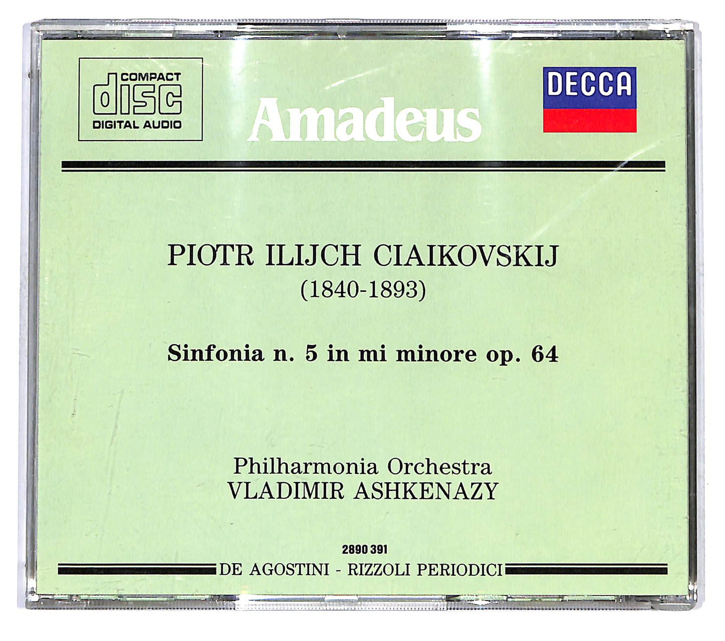 EBOND Ciaikovskij - Vladimir Ashkenazy - Sinfonia N. 5 Op. 64 CD CD121062