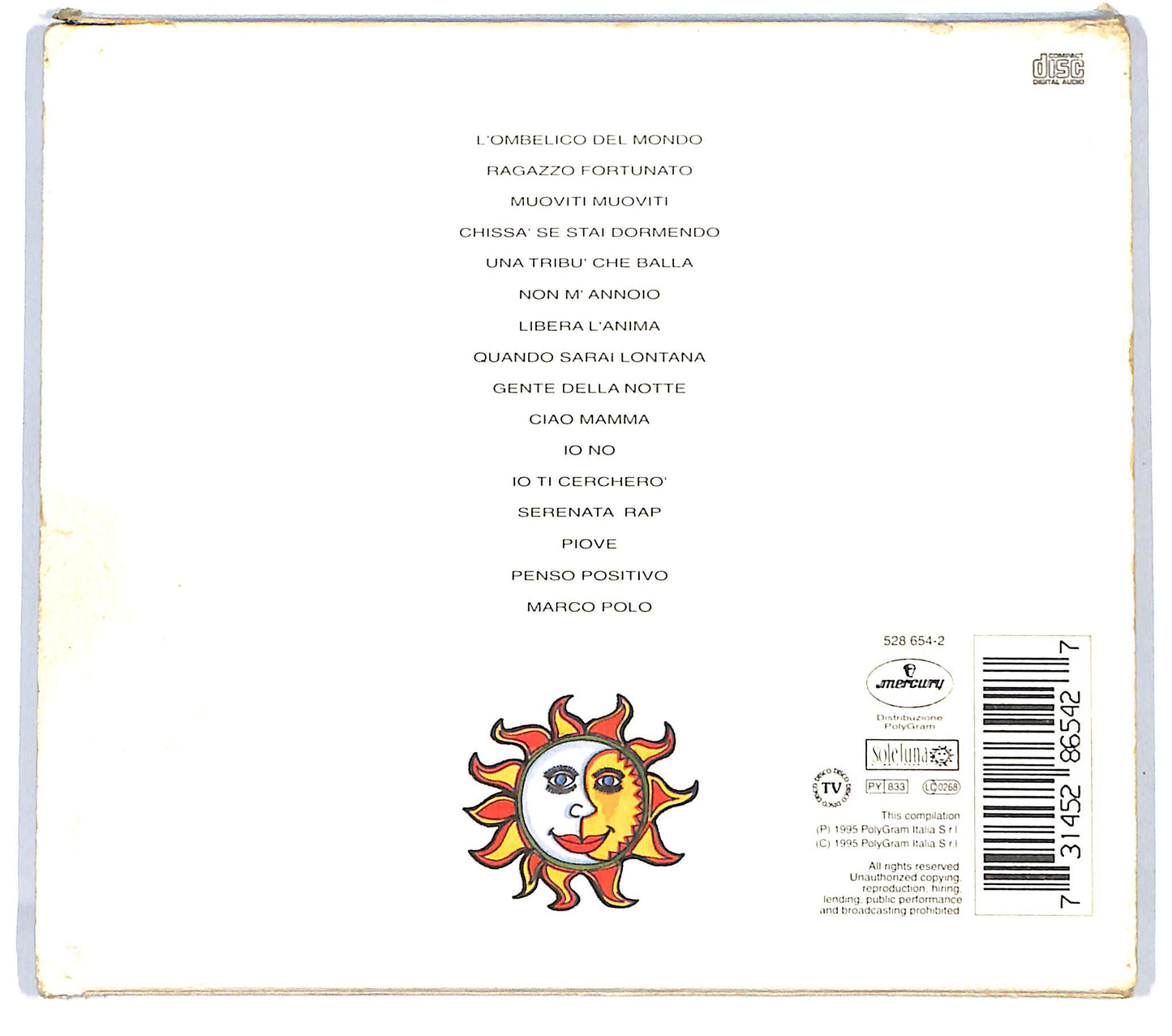 EBOND Jovanotti - Lorenzo Raccolta CD CD121126