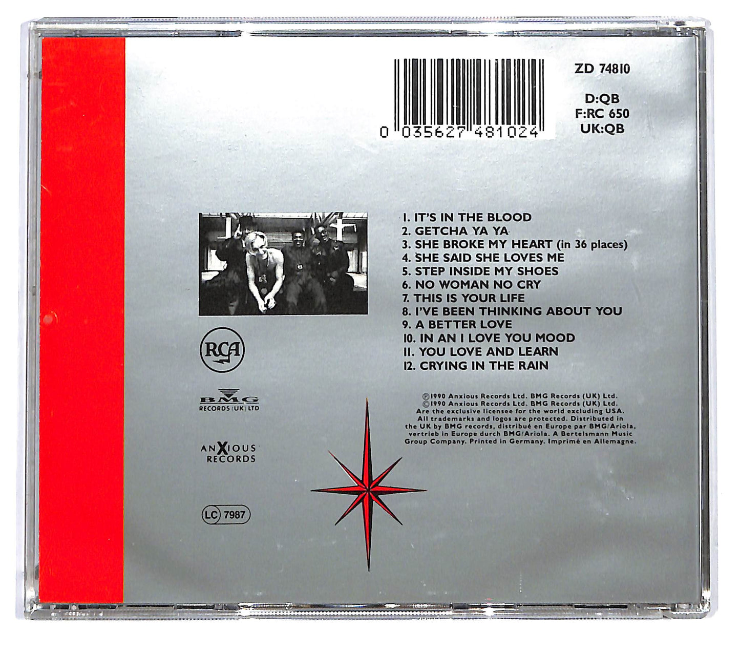 EBOND Londonbeat - In The Blood CD CD121139