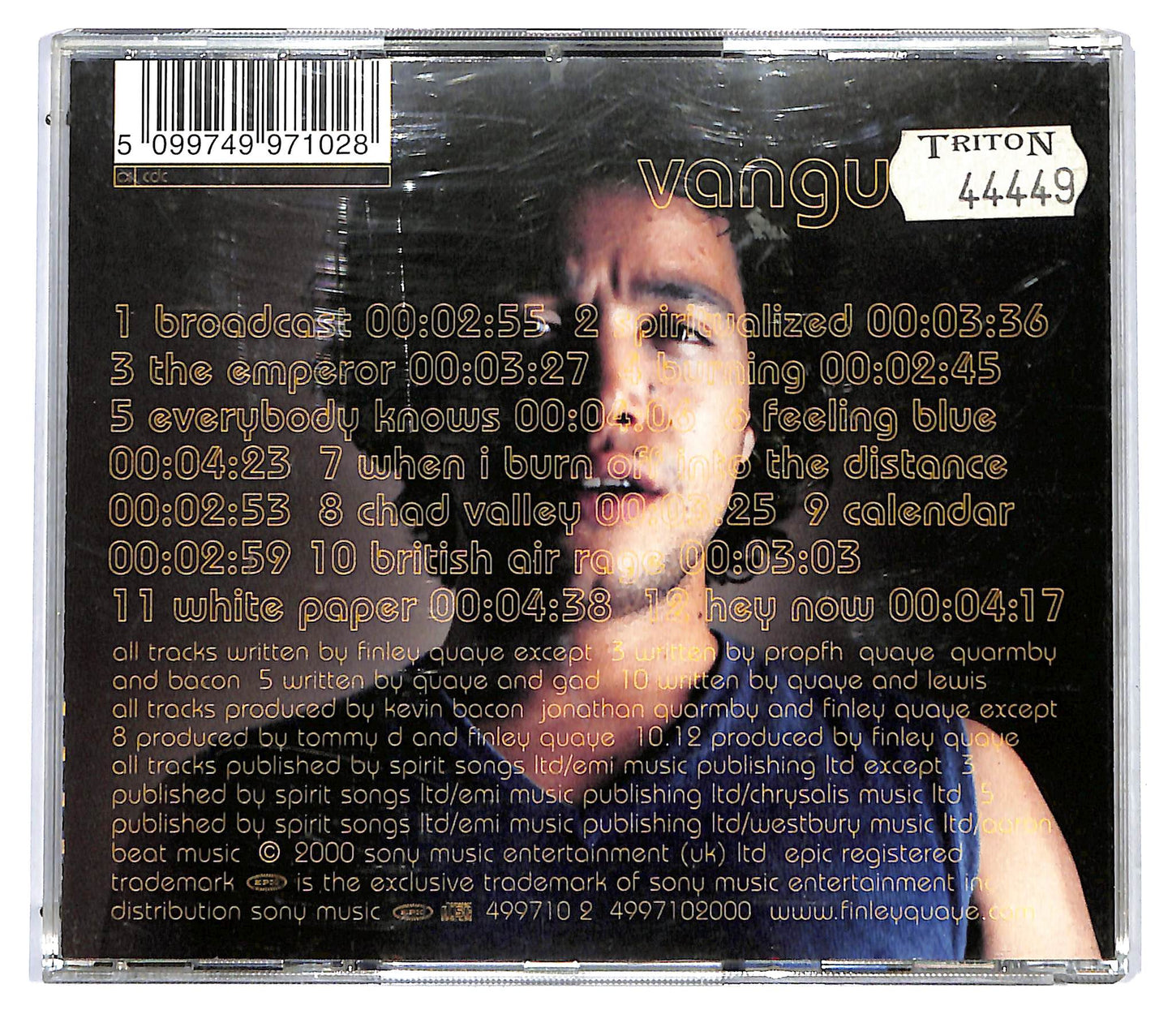 EBOND Finley Quaye - Vanguard CD CD121148
