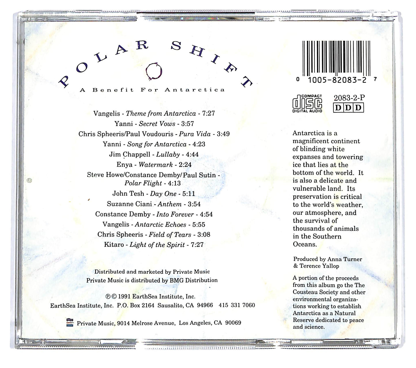EBOND Various - Polar Shift (A Benefit For Antarctica) CD CD121150