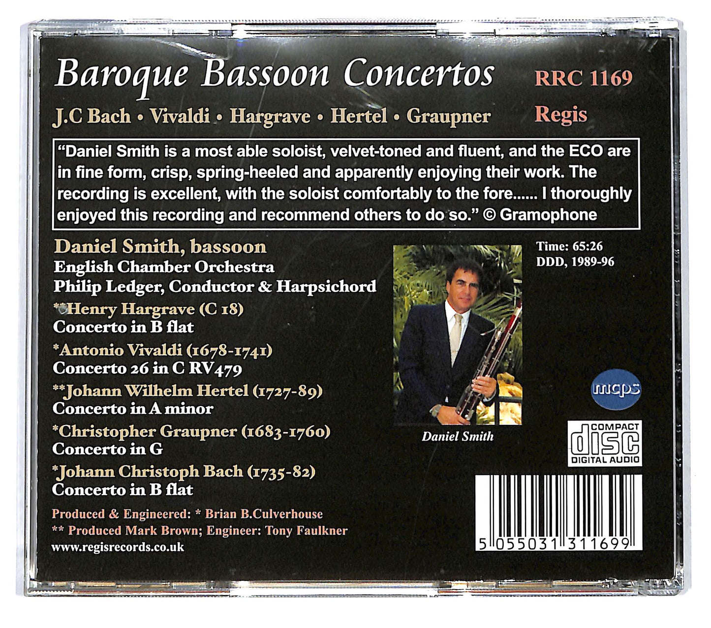 EBOND Daniel Smith - Basson Concertos CD CD121158