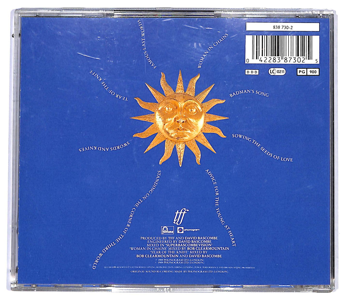 EBOND Tears For Fears - The Seeds Of Love CD CD121222