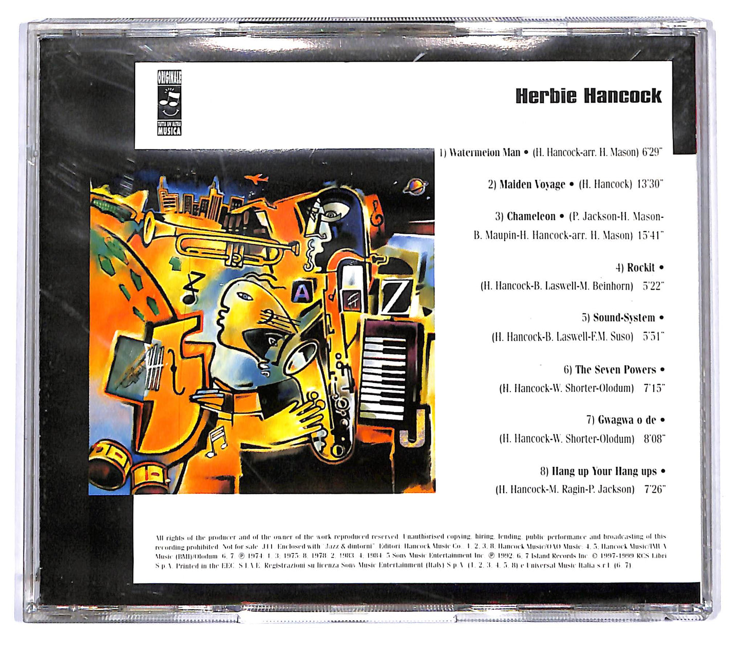 EBOND Herbie Hancock - Anni ‘80 - 90 CD CD121223