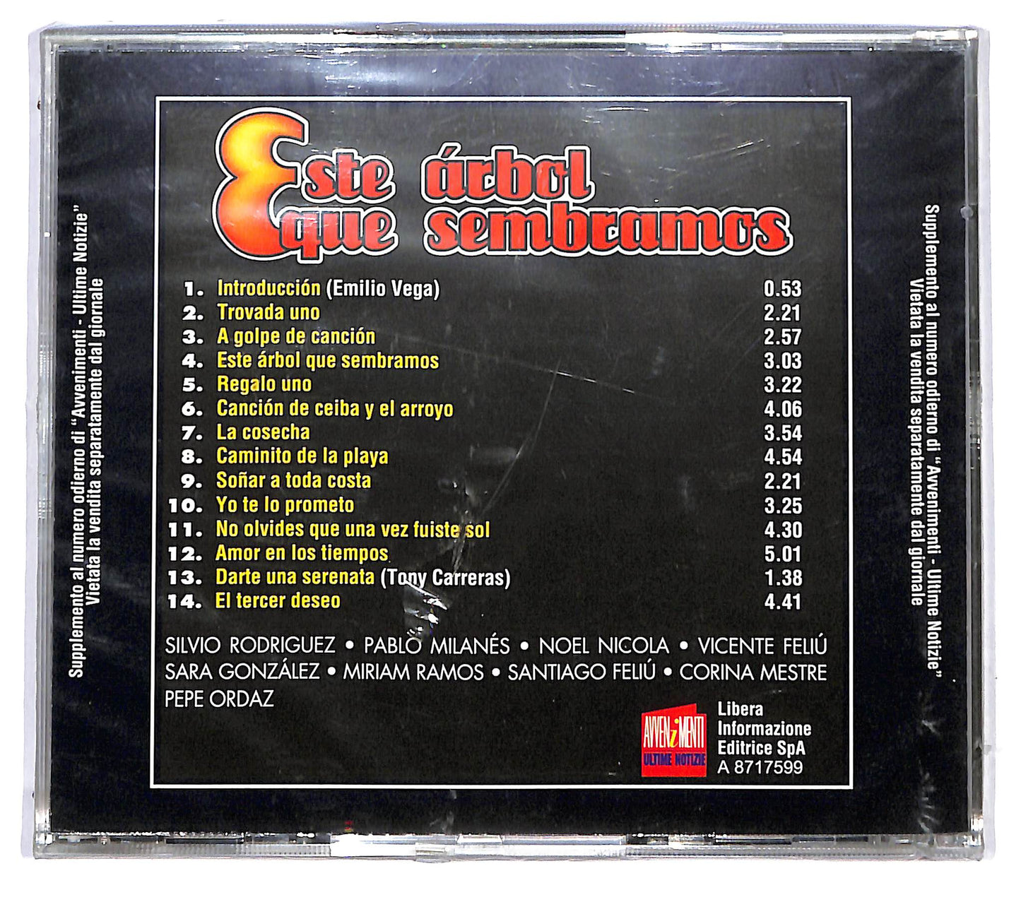EBOND Augusto Blanca - Este arbol que sembramos CD CD121313