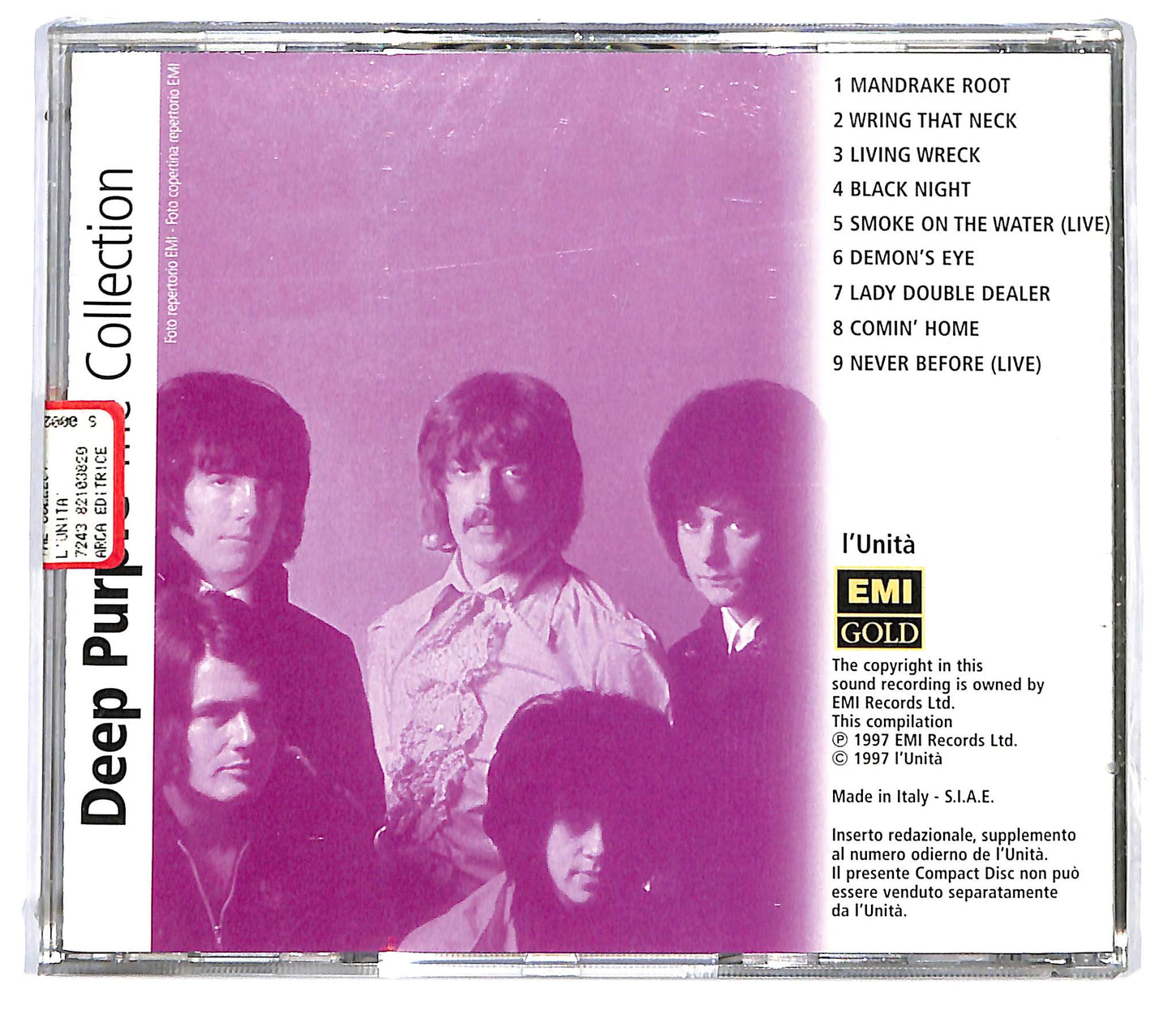 EBOND Deep Purple - The Collection EDITORIALE CD CD121320