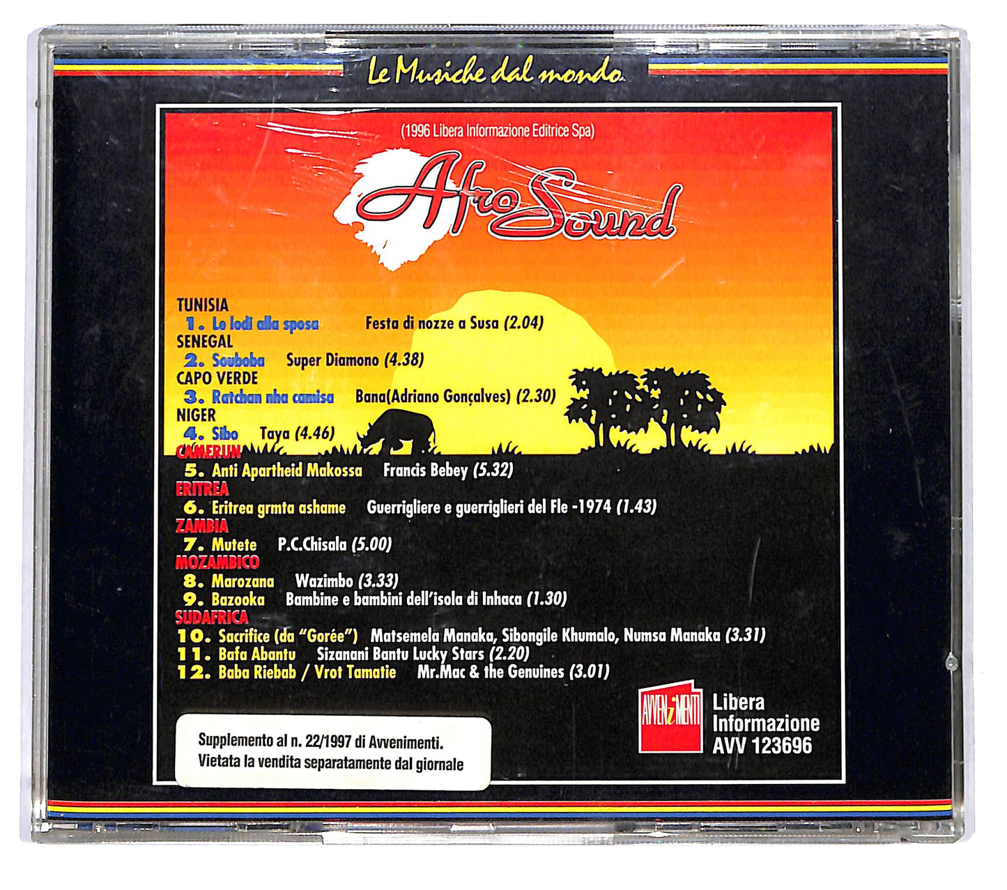 EBOND Various - Afro Sound - Musiche, Voci, Danze Del Continente Nero CD CD121323