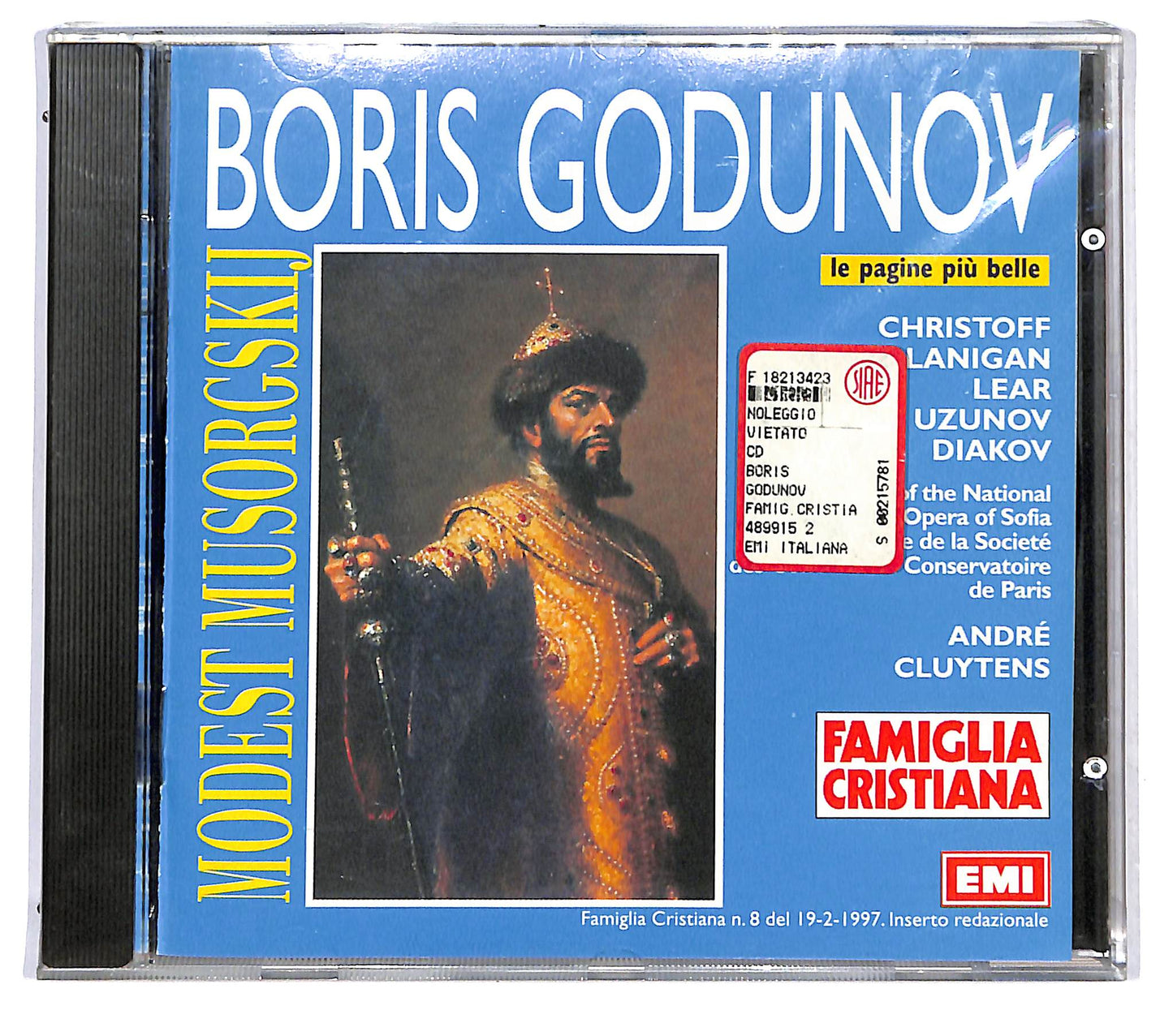 EBOND Musorgskij - Boris Godunov (Le Pagine Piu Belle) EDITORIALE CD CD121324