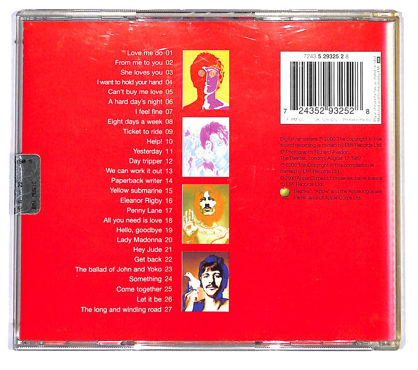 EBOND The Beatles - 1 CD CD121350