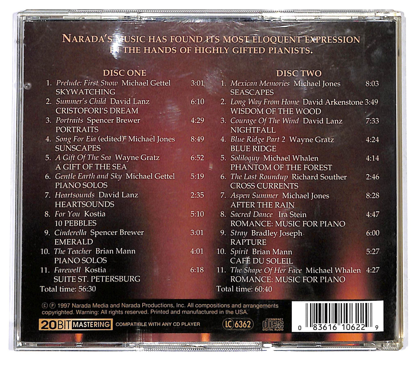 EBOND Various - Grand Piano - Narada Anniversary Collection CD CD121429