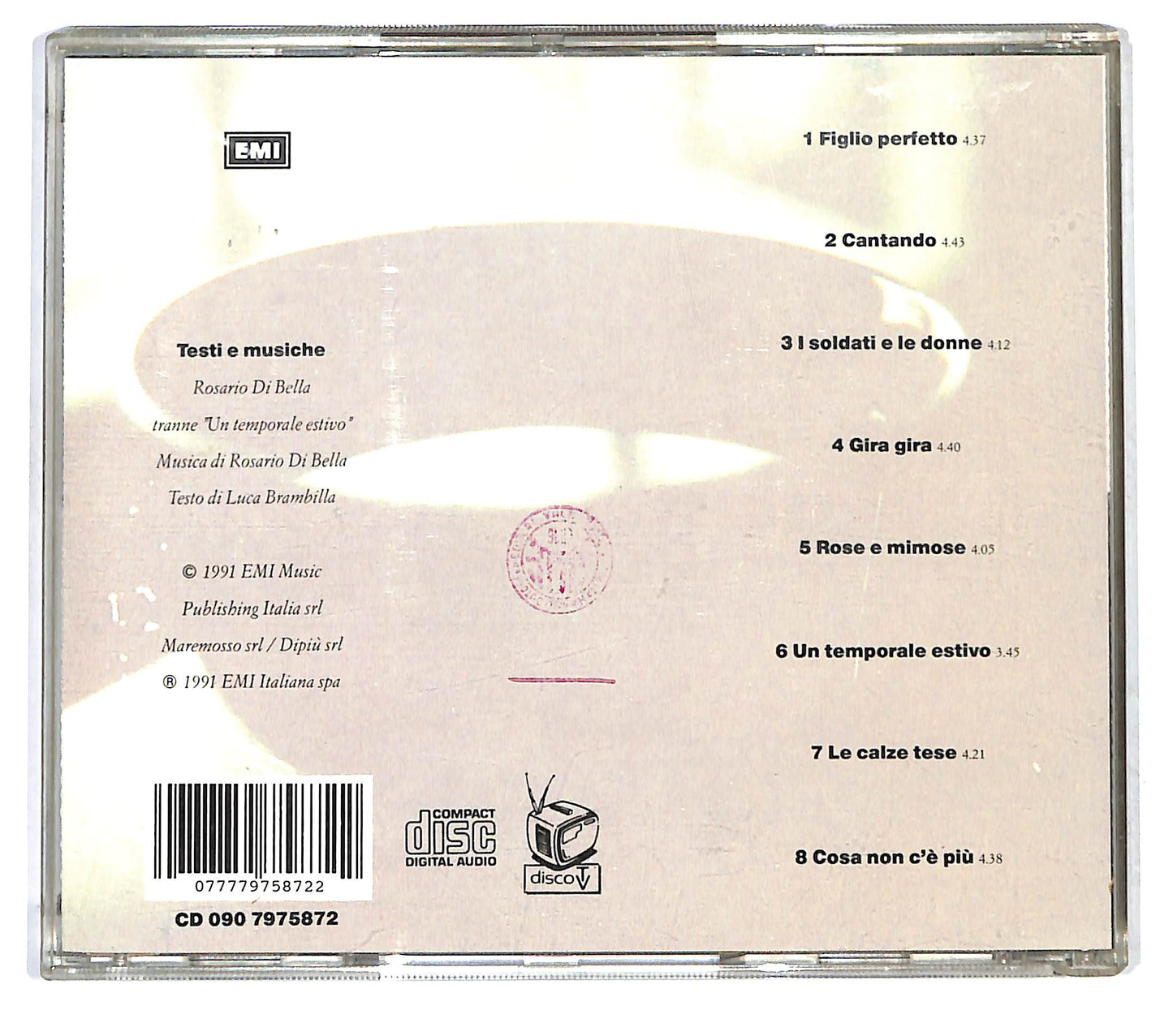 EBOND Rosario Di Bella - Figlio Perfetto CD CD121454