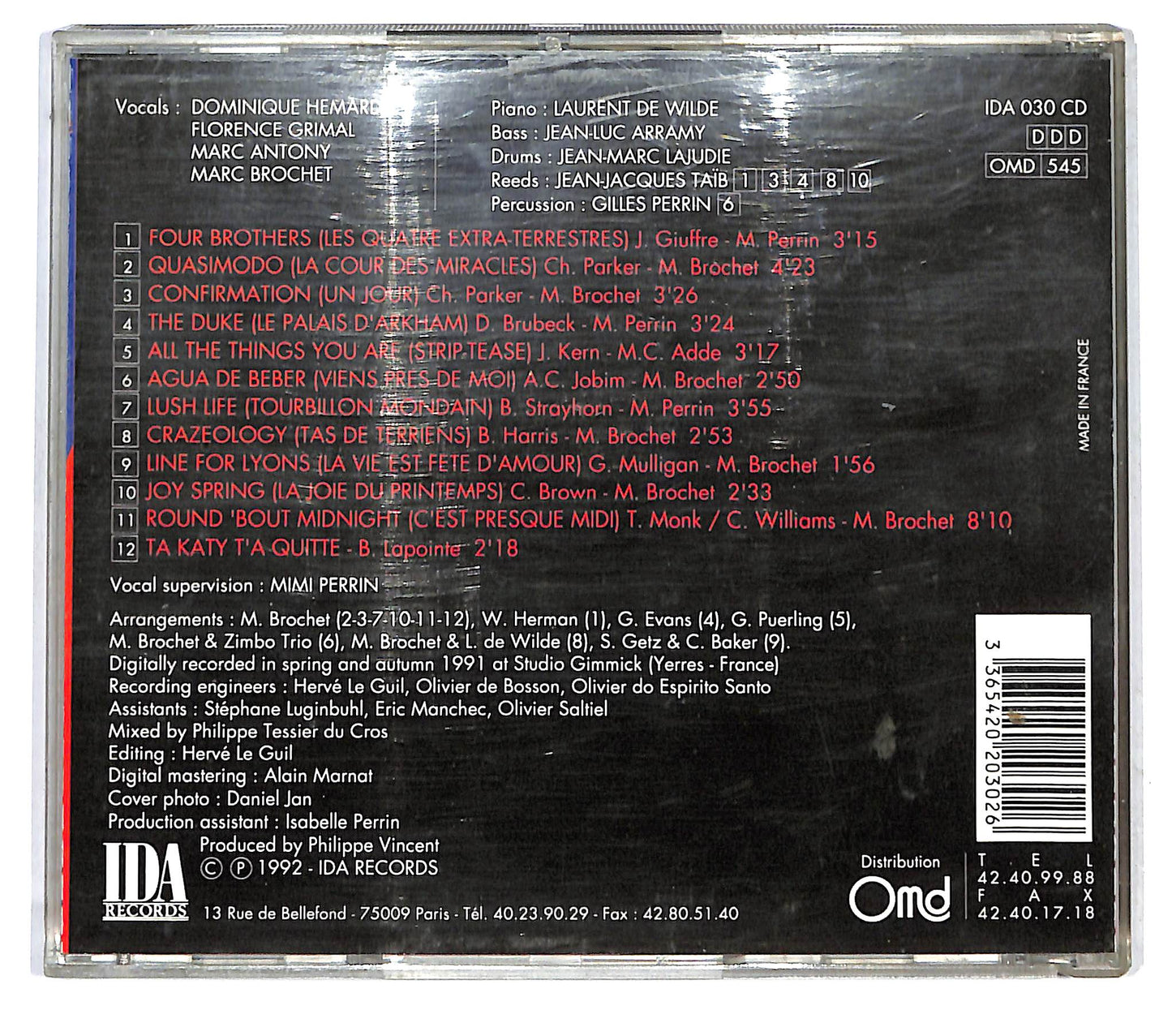 EBOND Vox Office - Boppin' In French CD CD121457