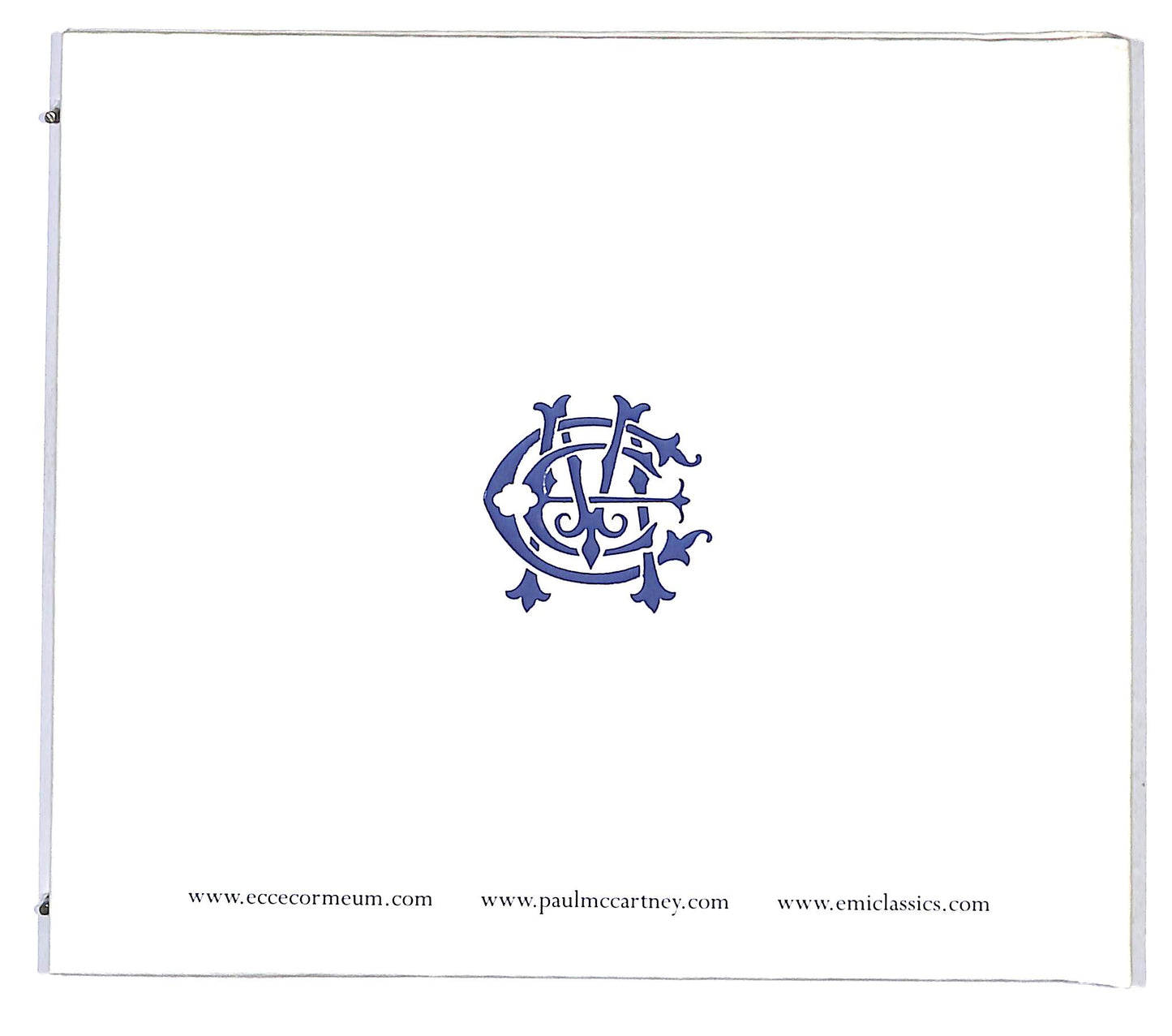 EBOND Paul McCartney - Ecce Cor Meum DIGIPACK CD CD121503